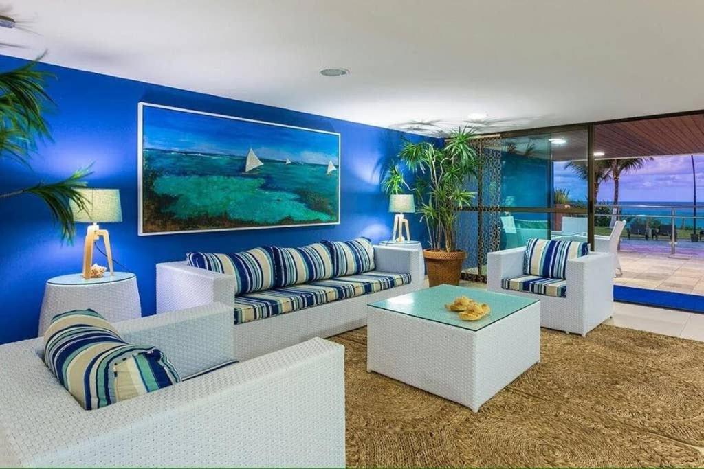 Porto Beach - Luxury Flat with 4 bedrooms by the sea - Porto de Galinhas