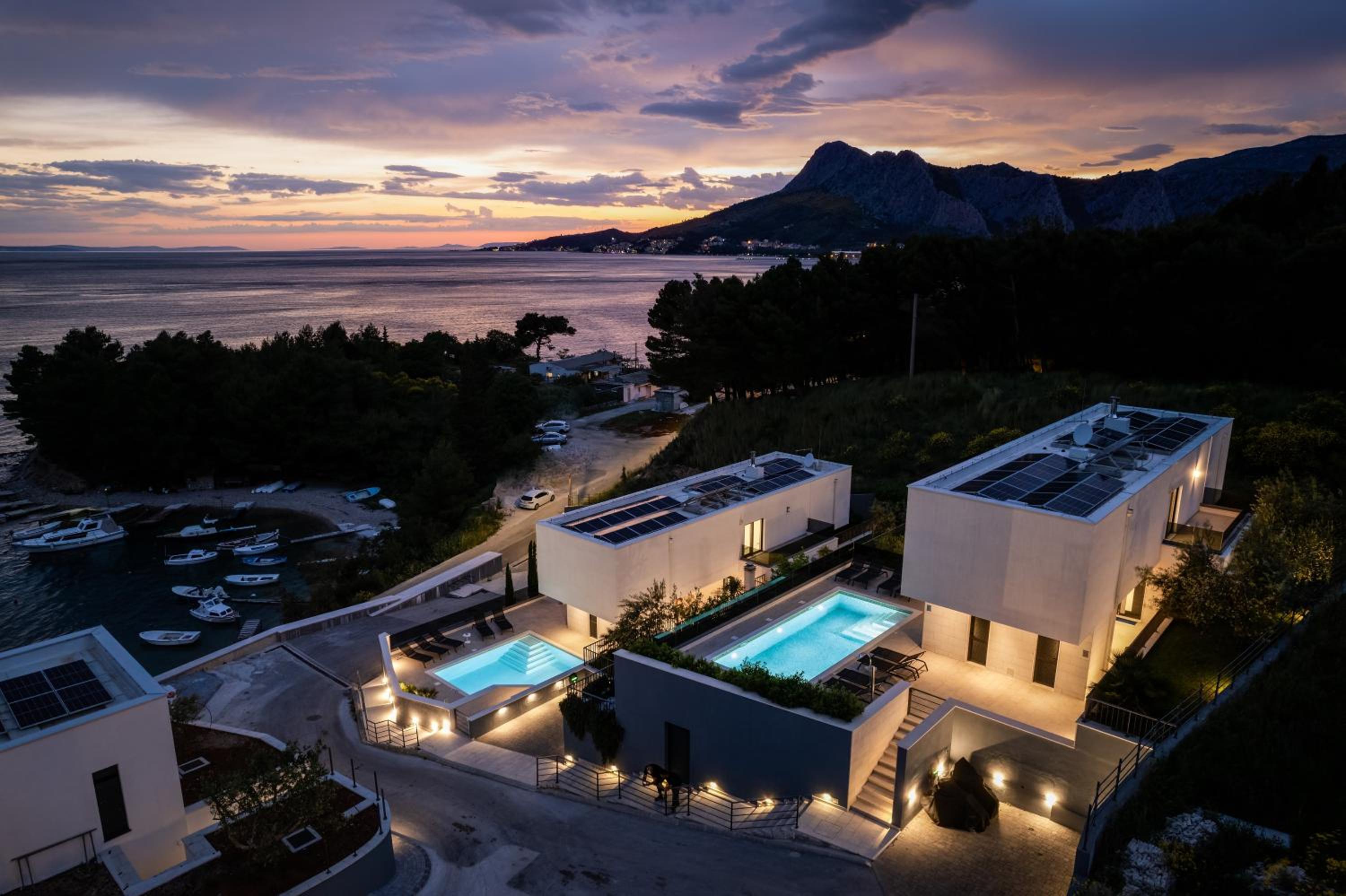 Villa Forti Dva - 5 Bedroom Modern Villa - Sister Villa Available - Sea Views view 4