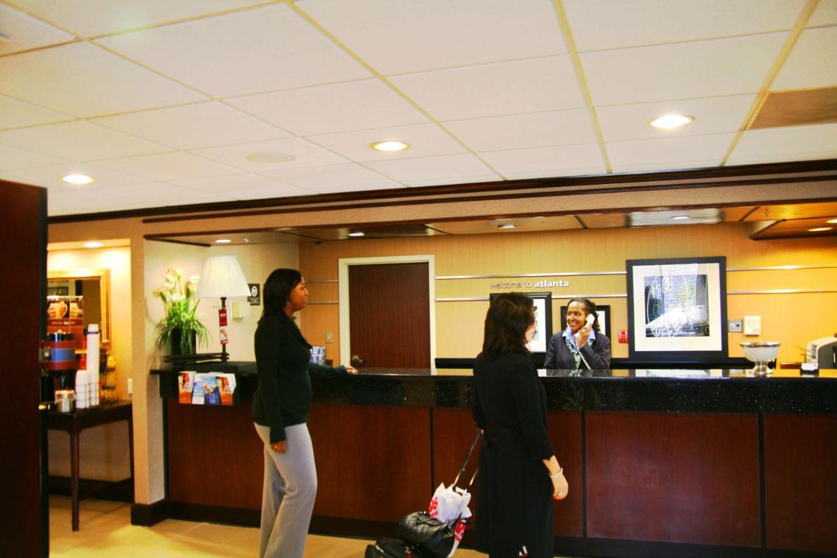 hotel reception
