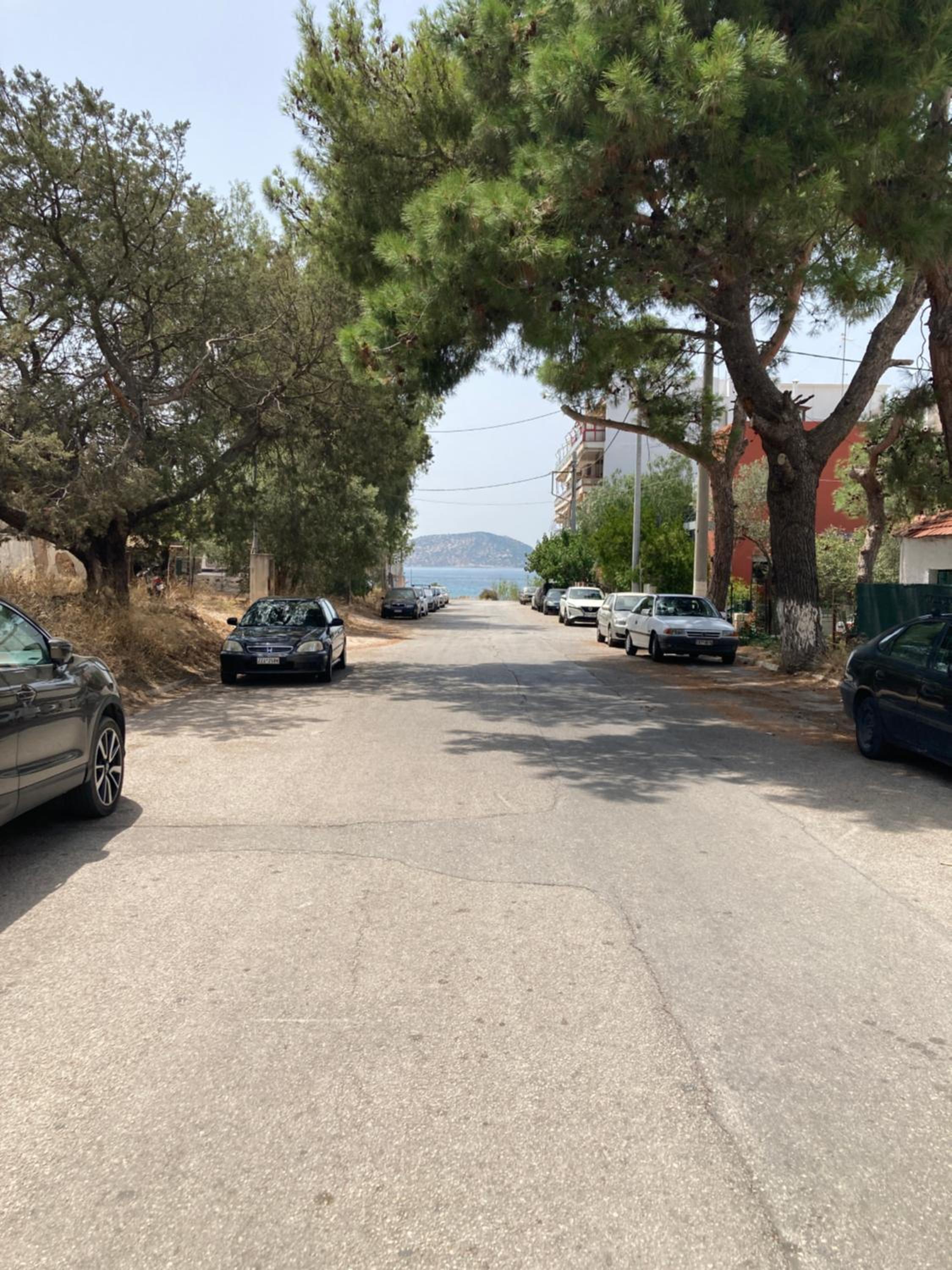 Sea view apartment steps away from the Beach Anavyssos Palaia Fokaia view 3