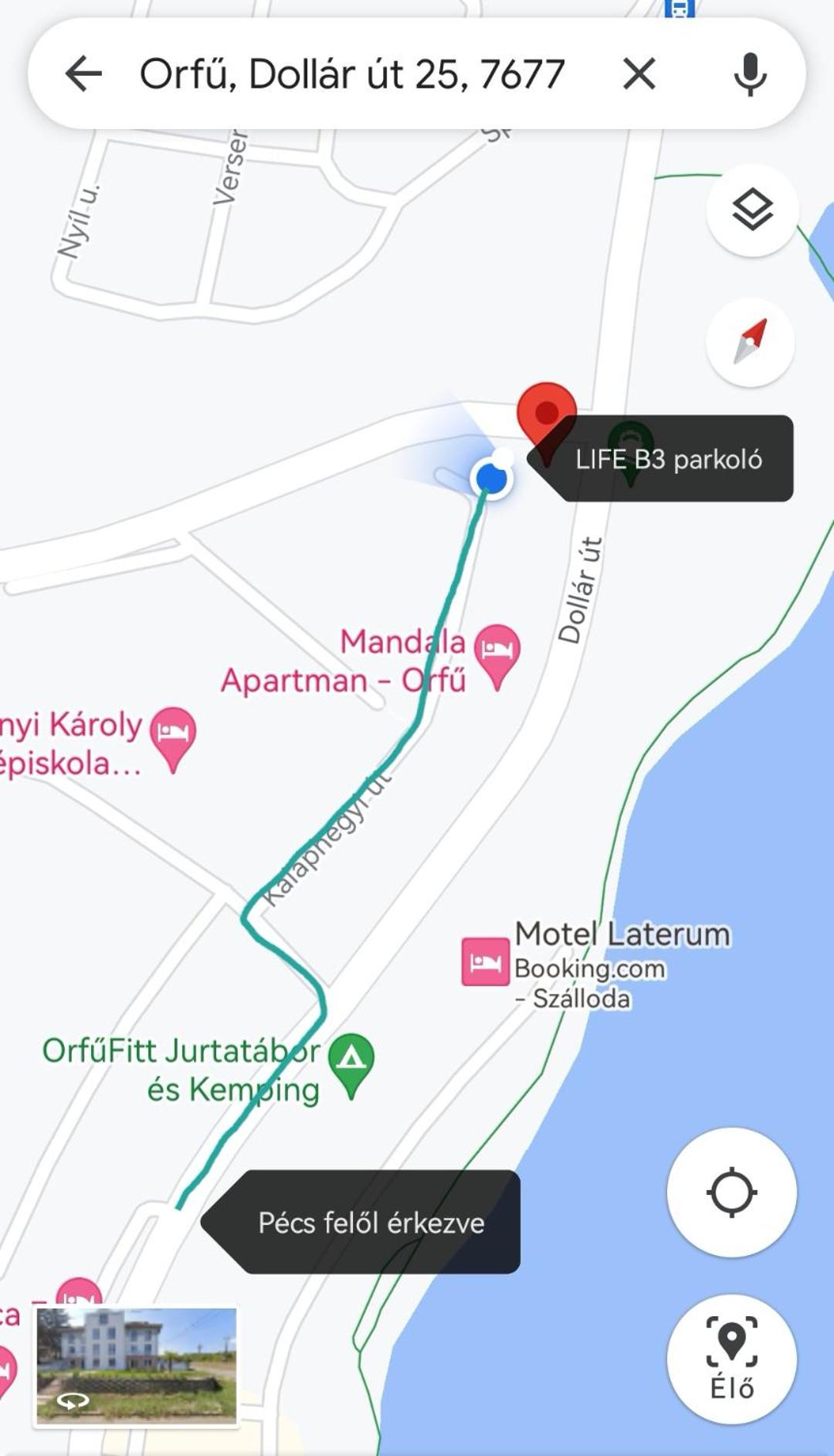 Life Apartman Orfű view 5