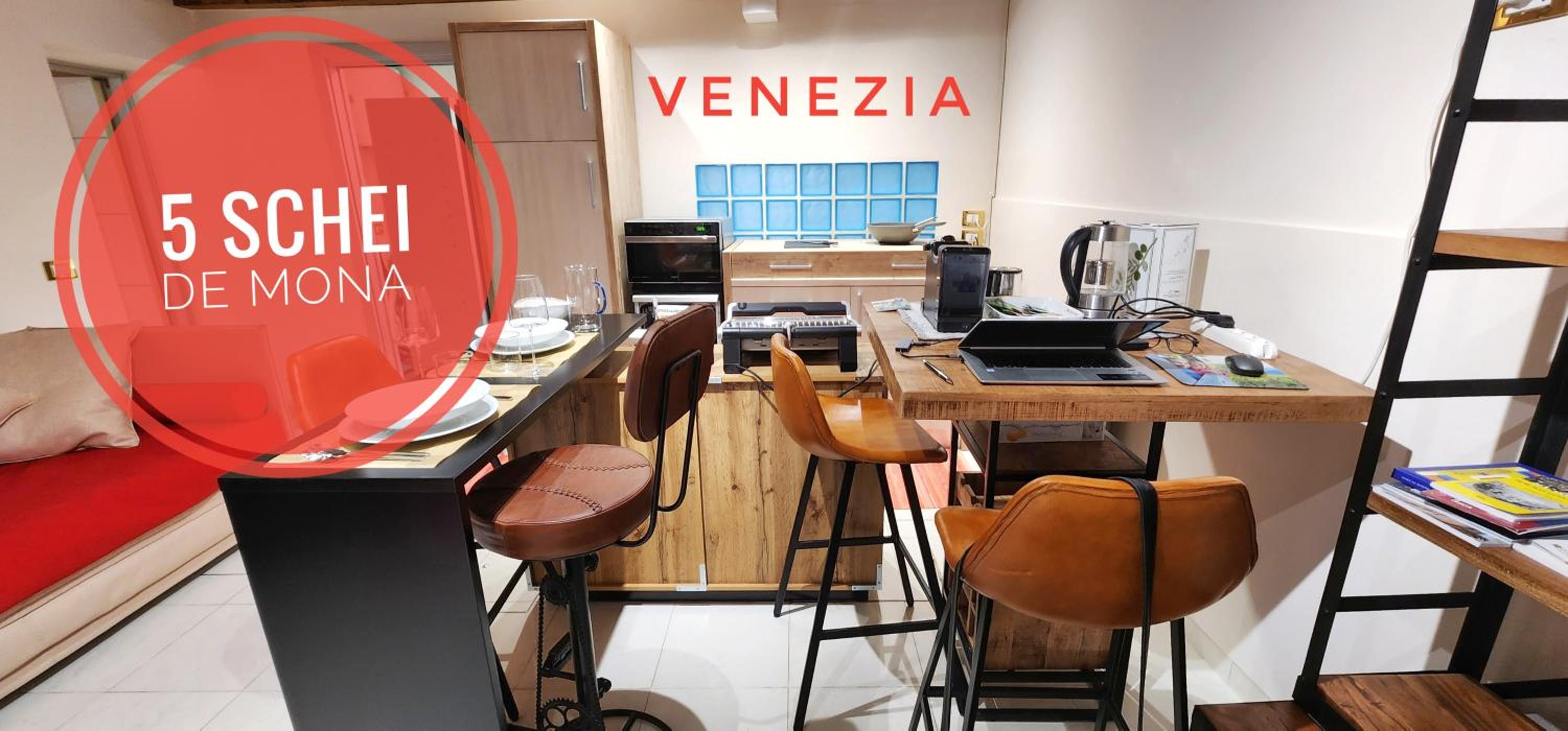 5 SCHEI DE MONA Best Holiday Apartment with Gym in Venice Cannaregio