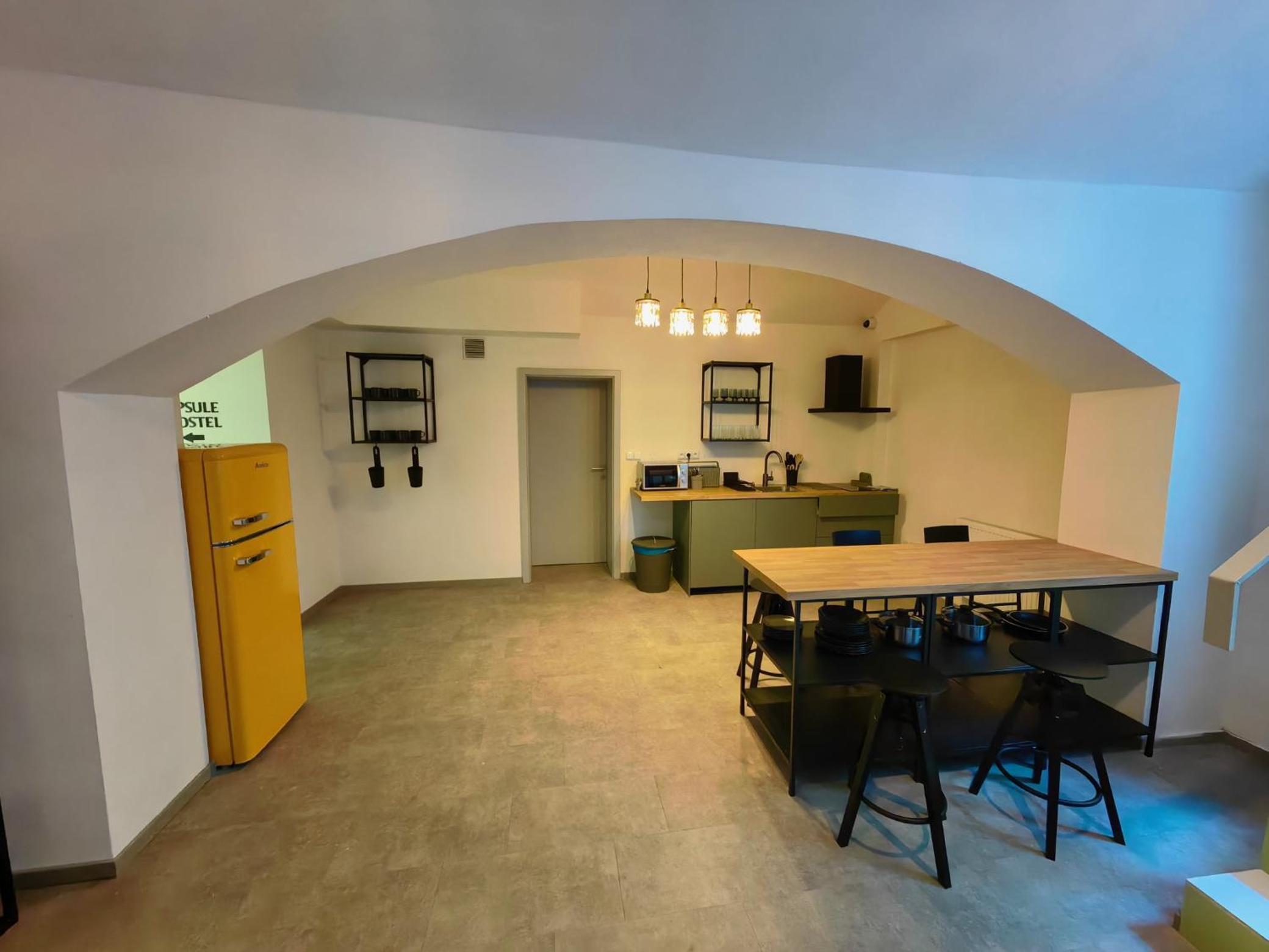 Capsule hostel Erbenova