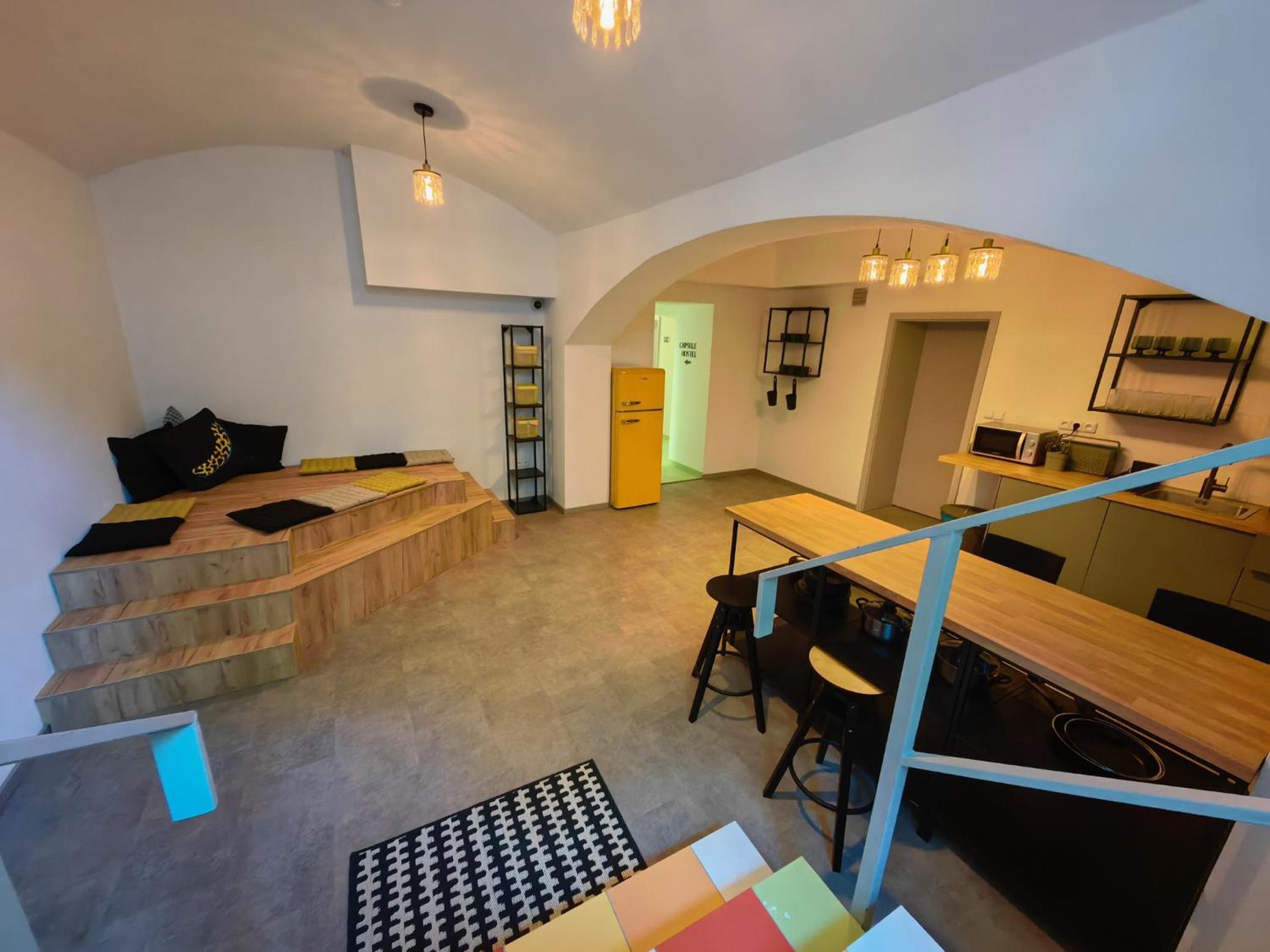 Capsule hostel Erbenova