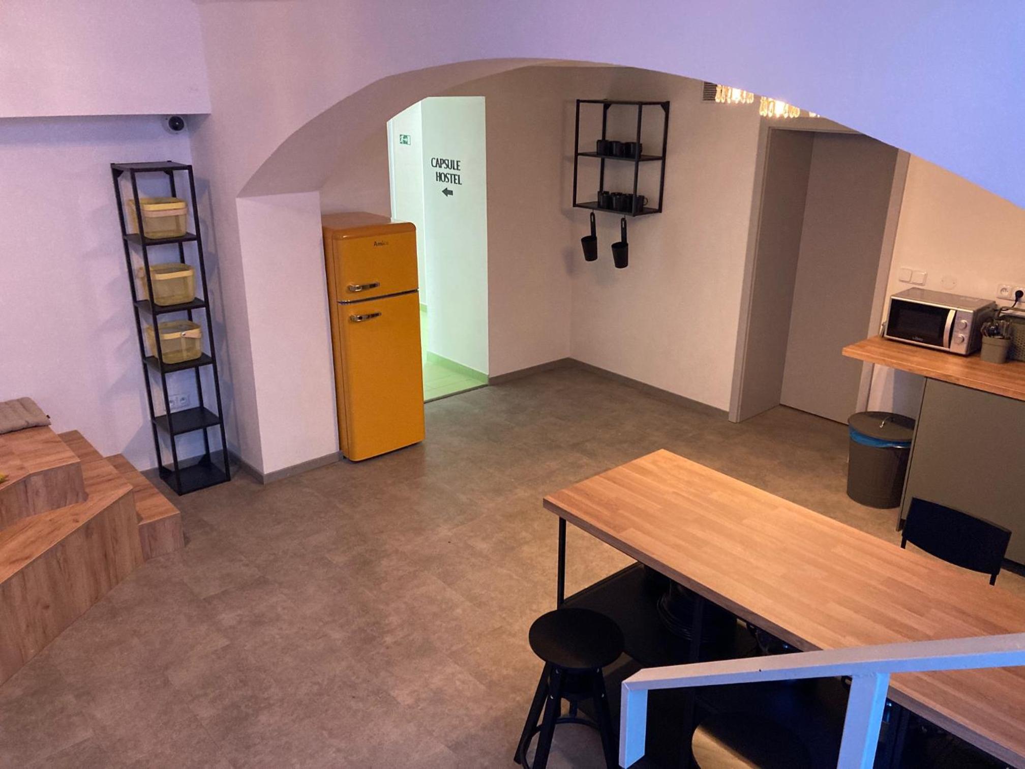 Capsule hostel Erbenova