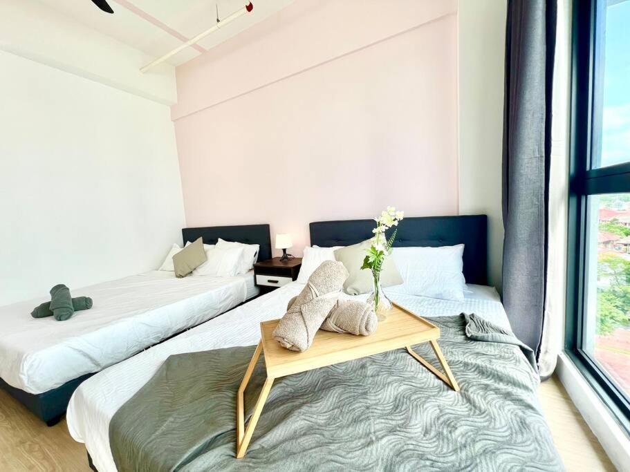 G4 1-8pax Sunway Medical Center Geo 3QBeds Wifi &TV