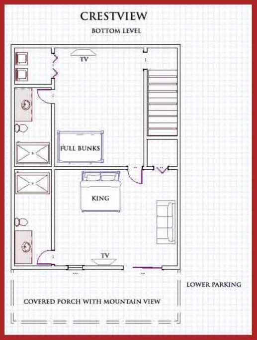 Crestview-Spectacular 3 bed 3 bath 5 min to slopes view 4