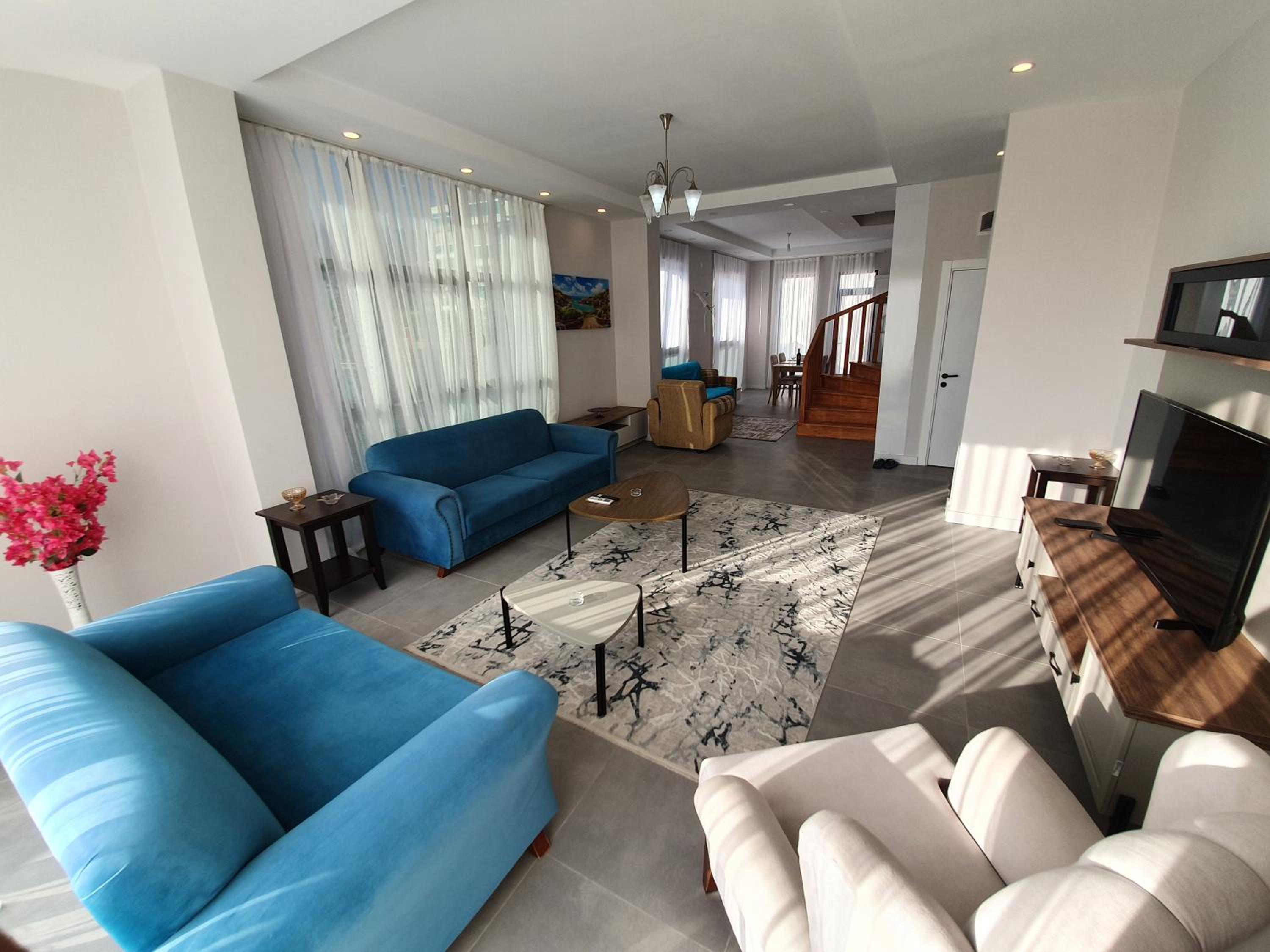 Dreamy luxury duplex villa with a special view and 300 meters of private garden