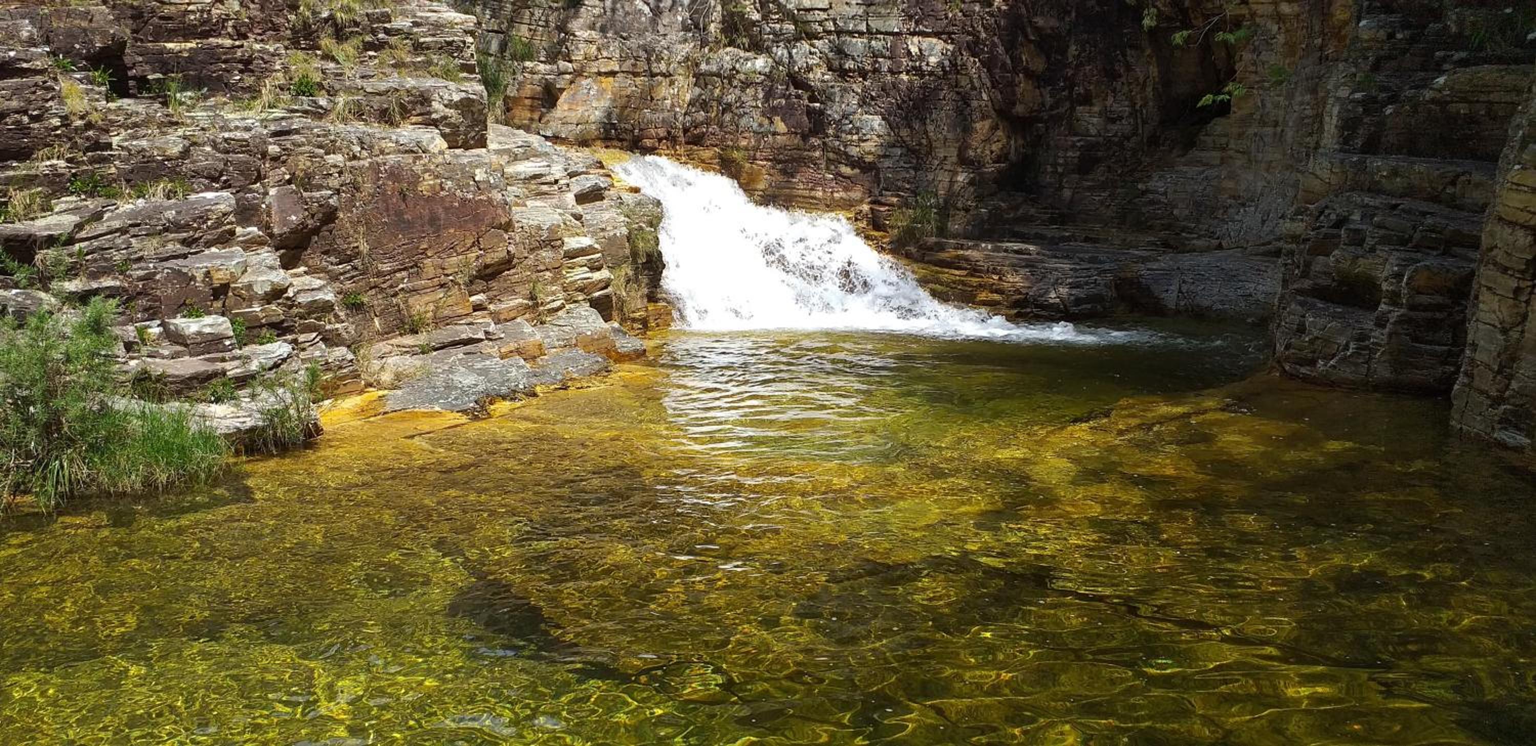 Paraiso na beira de cachoeiras Canyons Capitólio MG