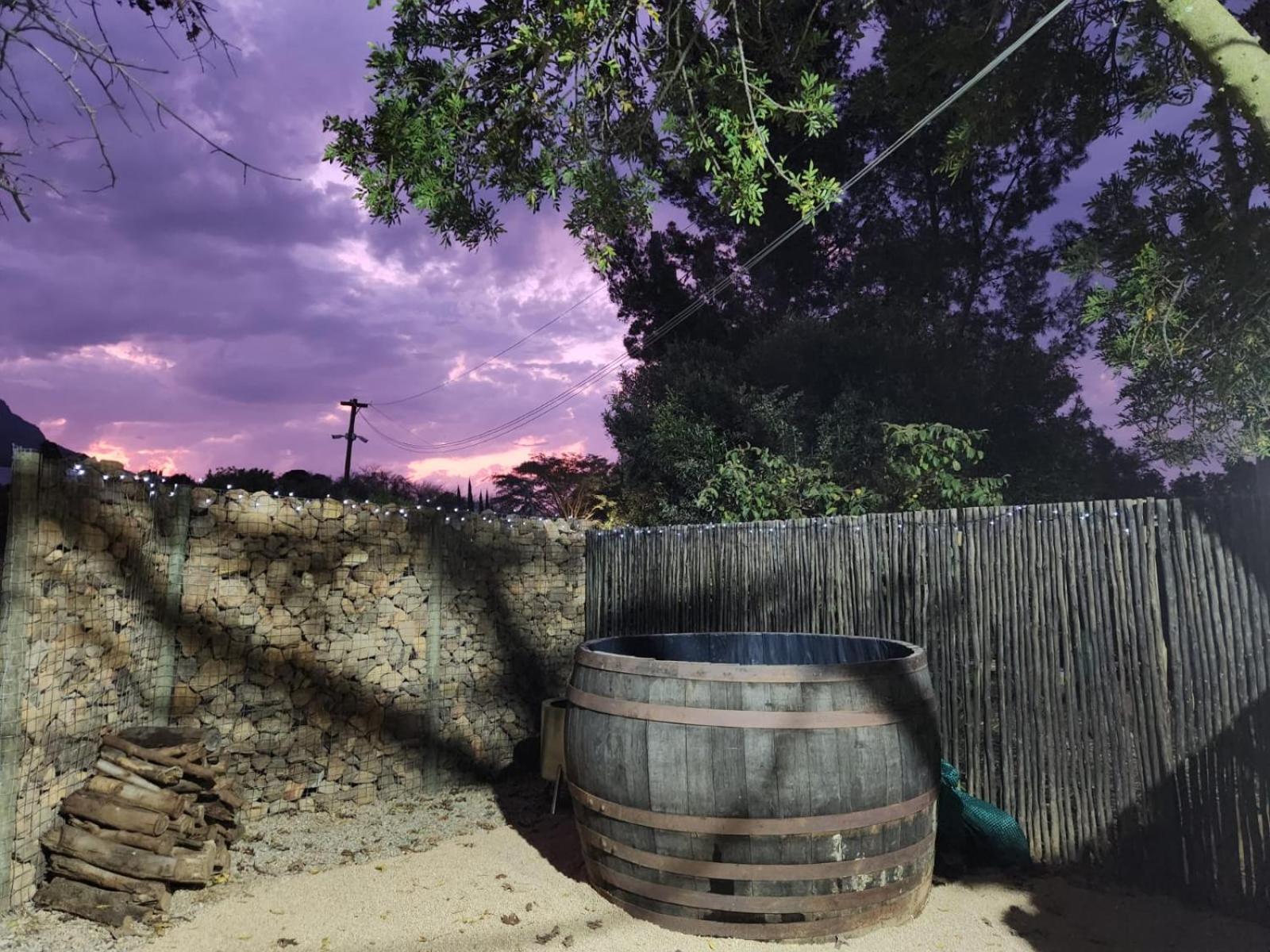 Stone Cottage Riebeek Valley view 2