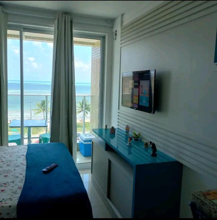 Flat Mar Bello Plaza Beira Mar Intermares 503