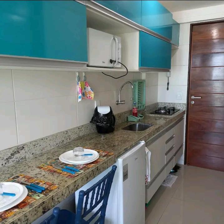Flat Mar Bello Plaza Beira Mar Intermares 503