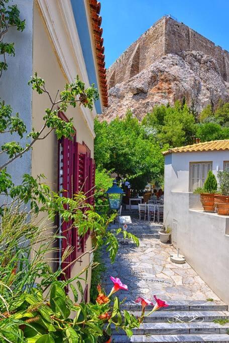 At the foot of Acropolis.