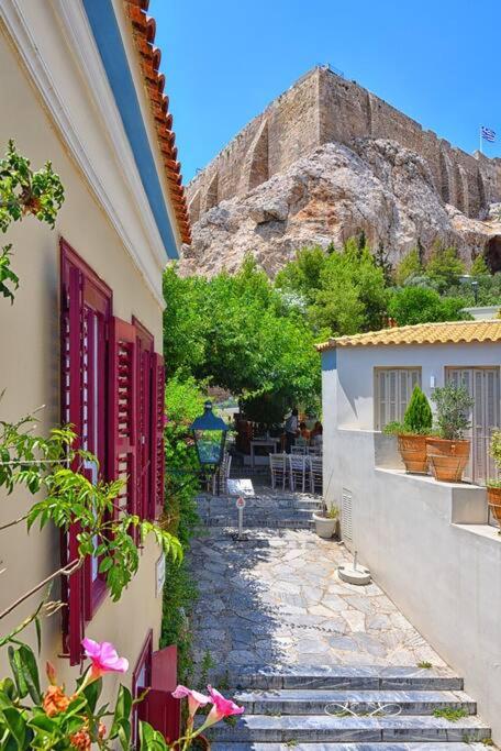 At the foot of Acropolis.