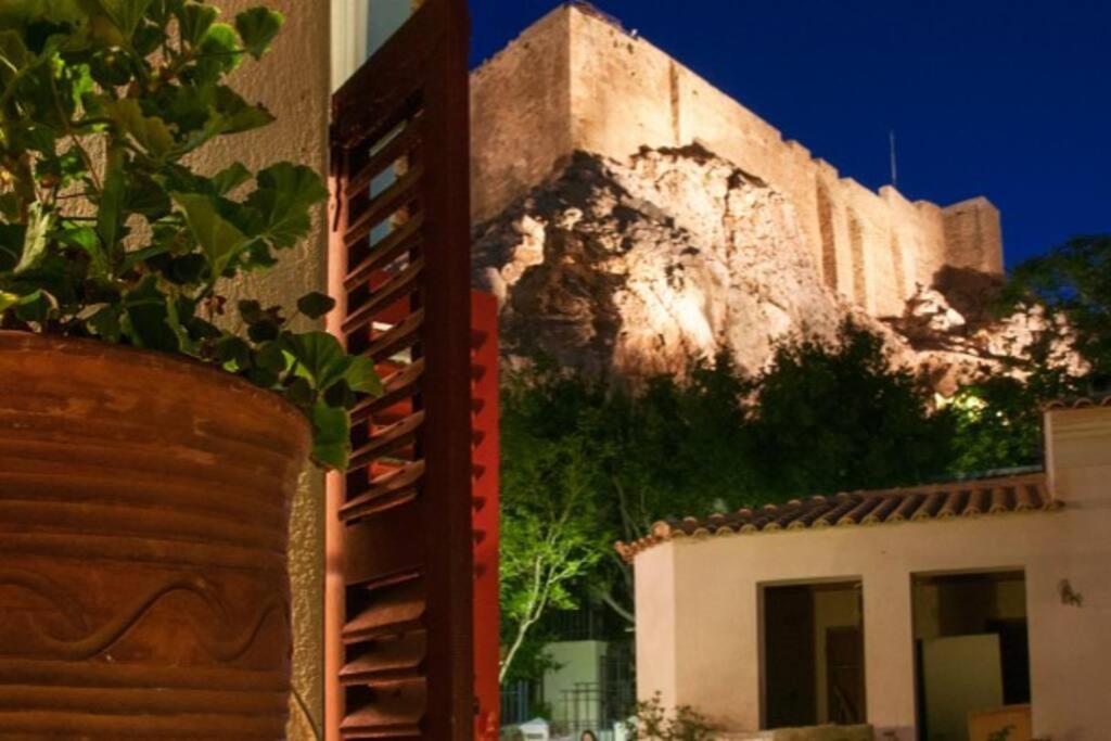 At the foot of Acropolis.