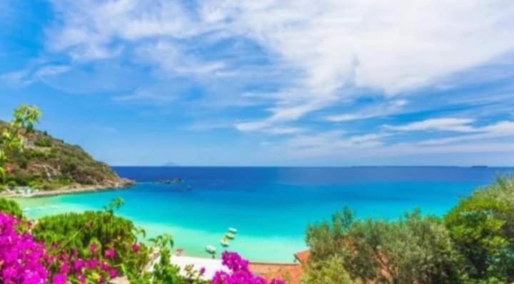villa Rugiada in front Nissi beach with pool & Sea view