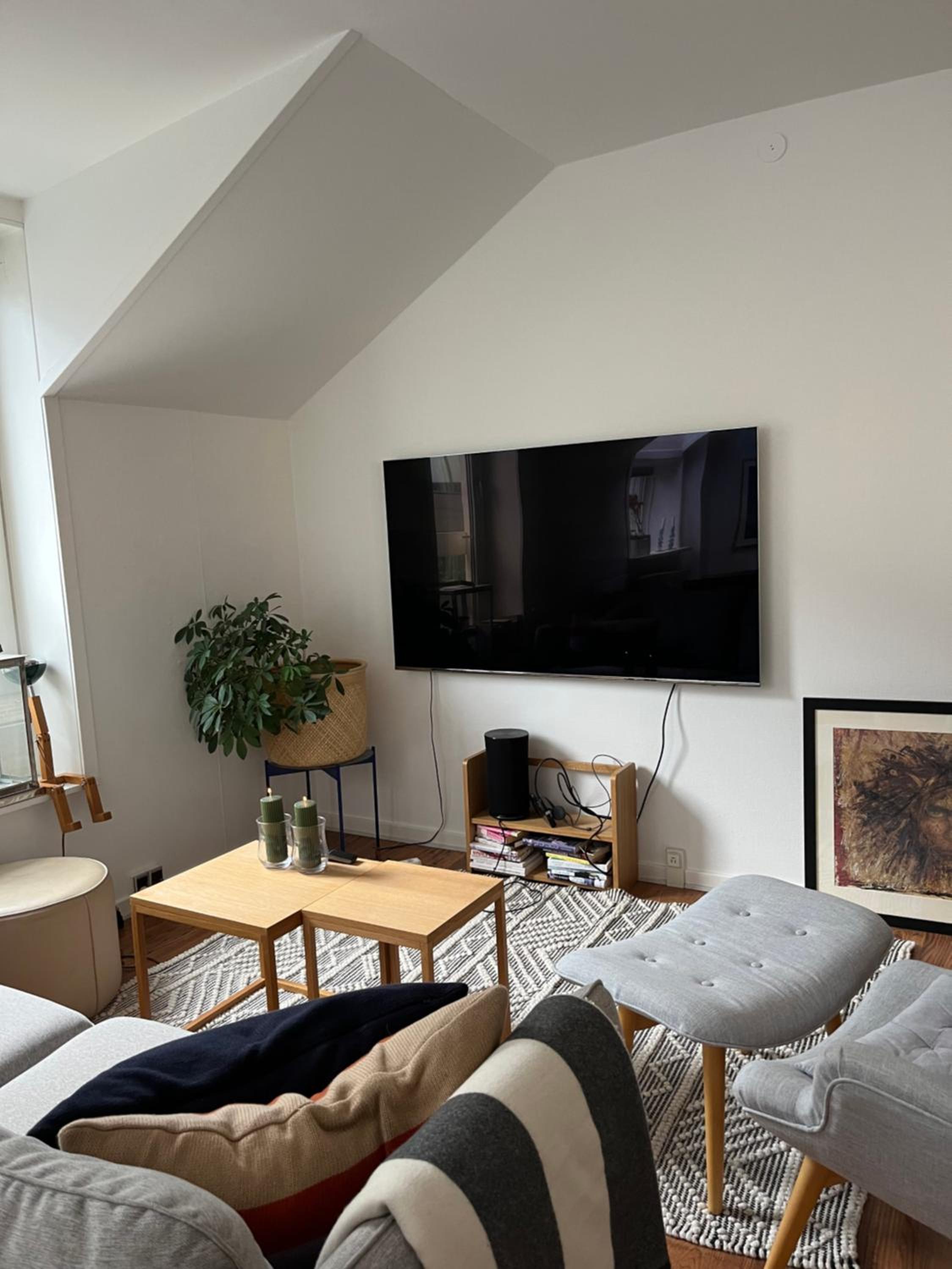 Skøn centralt beliggende lejlighed m.tagterrasse