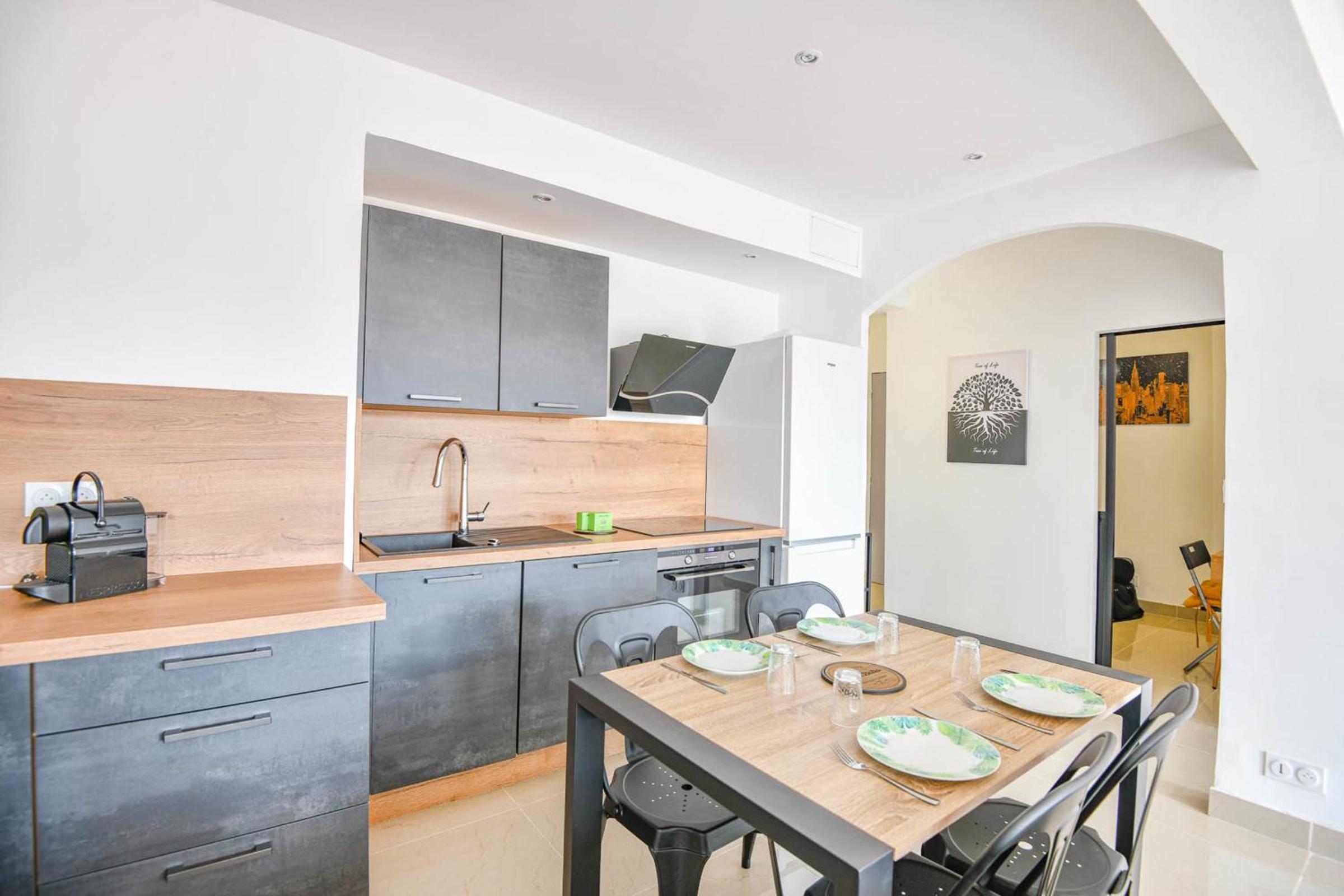 La Canebière - Appart 2 chambres avec terrasse