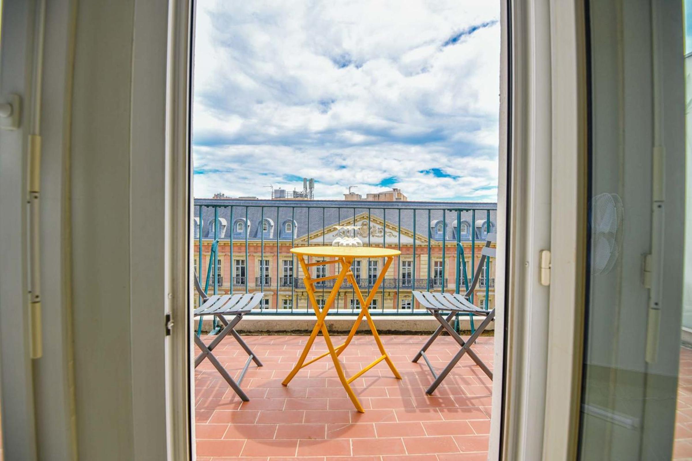 La Canebière - Appart 2 chambres avec terrasse