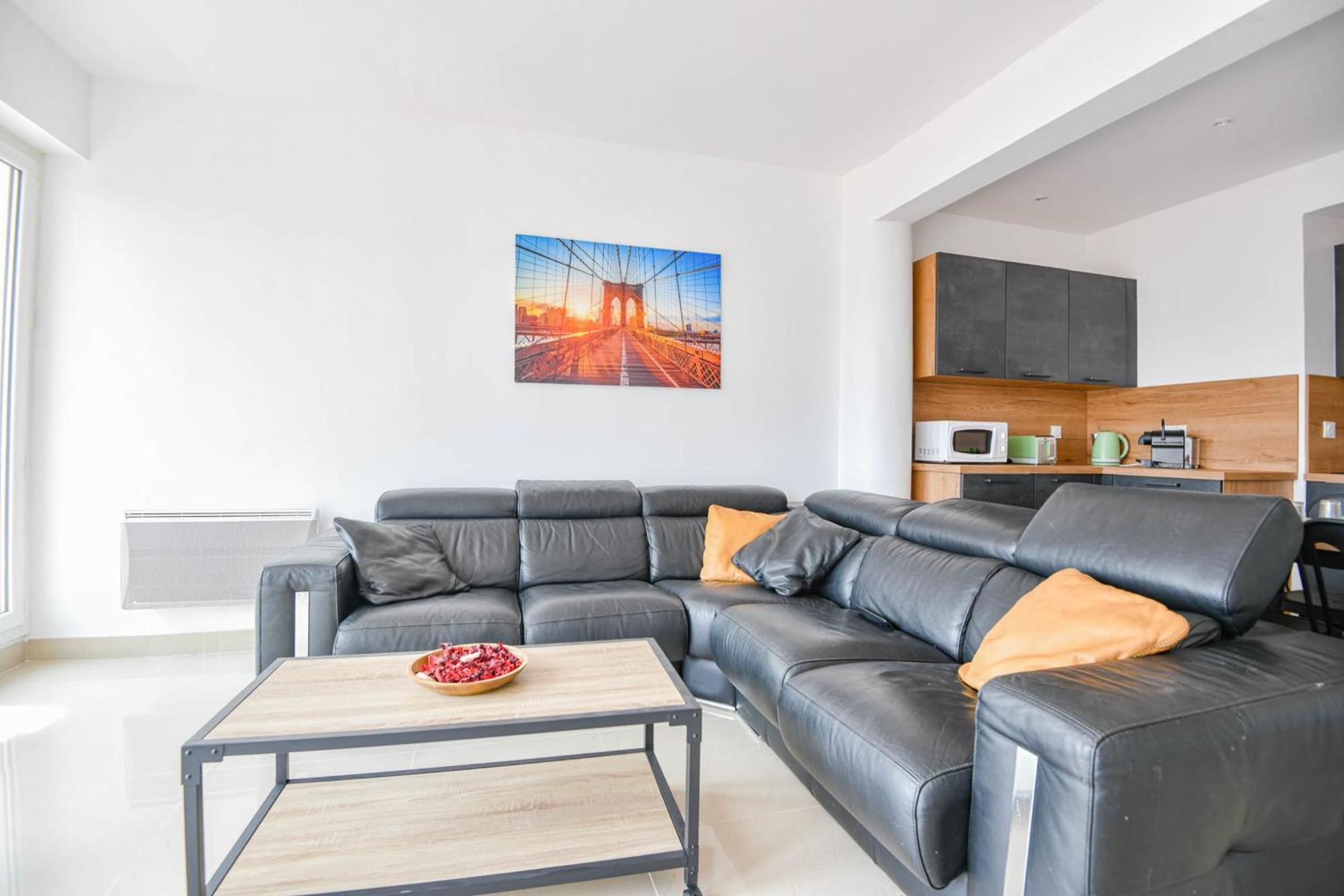 La Canebière - Appart 2 chambres avec terrasse