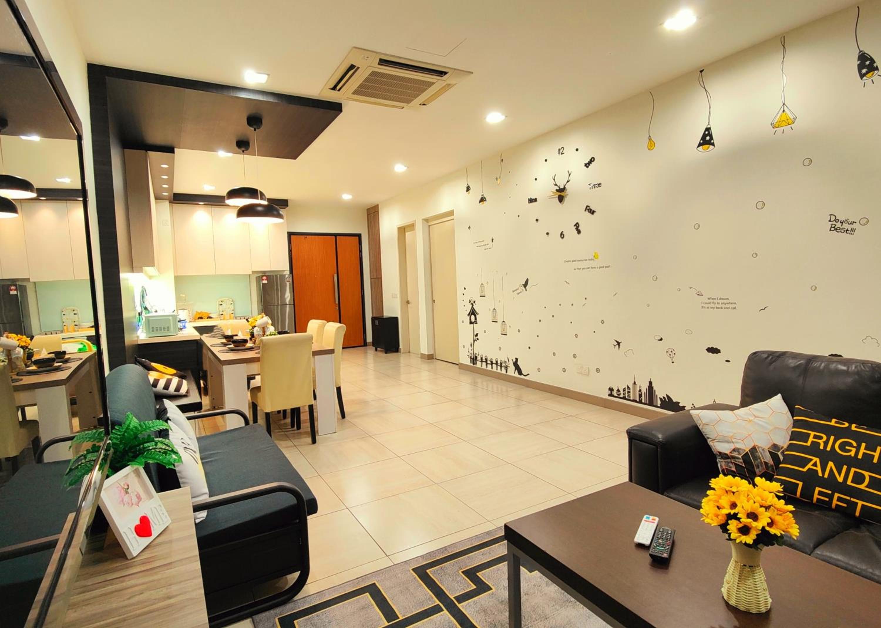 Ipoh City Modern Homestay Octagon 5-6 pax Apartment Suite Free Parking by City Home Empire photo 8