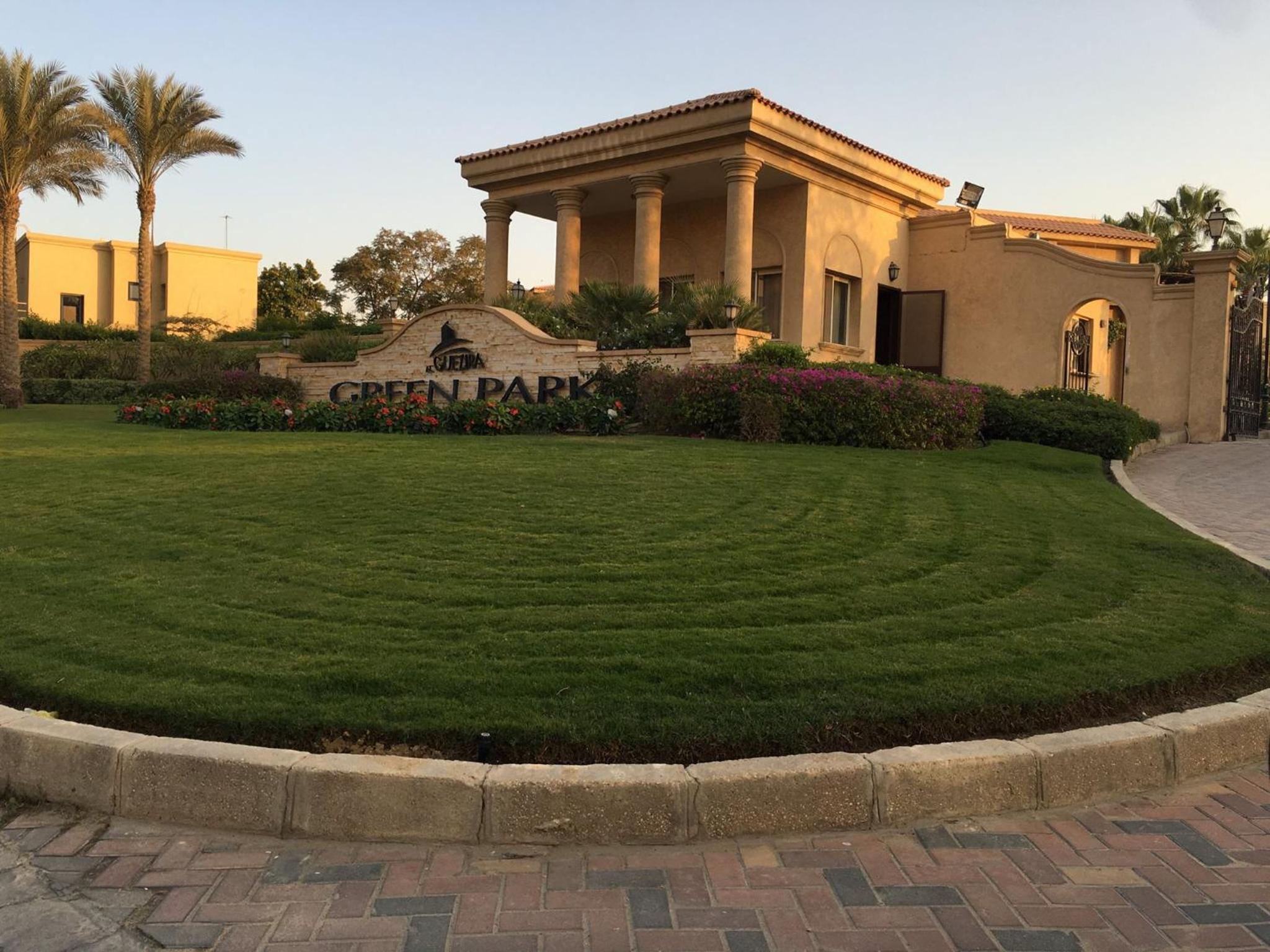 villa gezira green park for rent new Cairo view 2