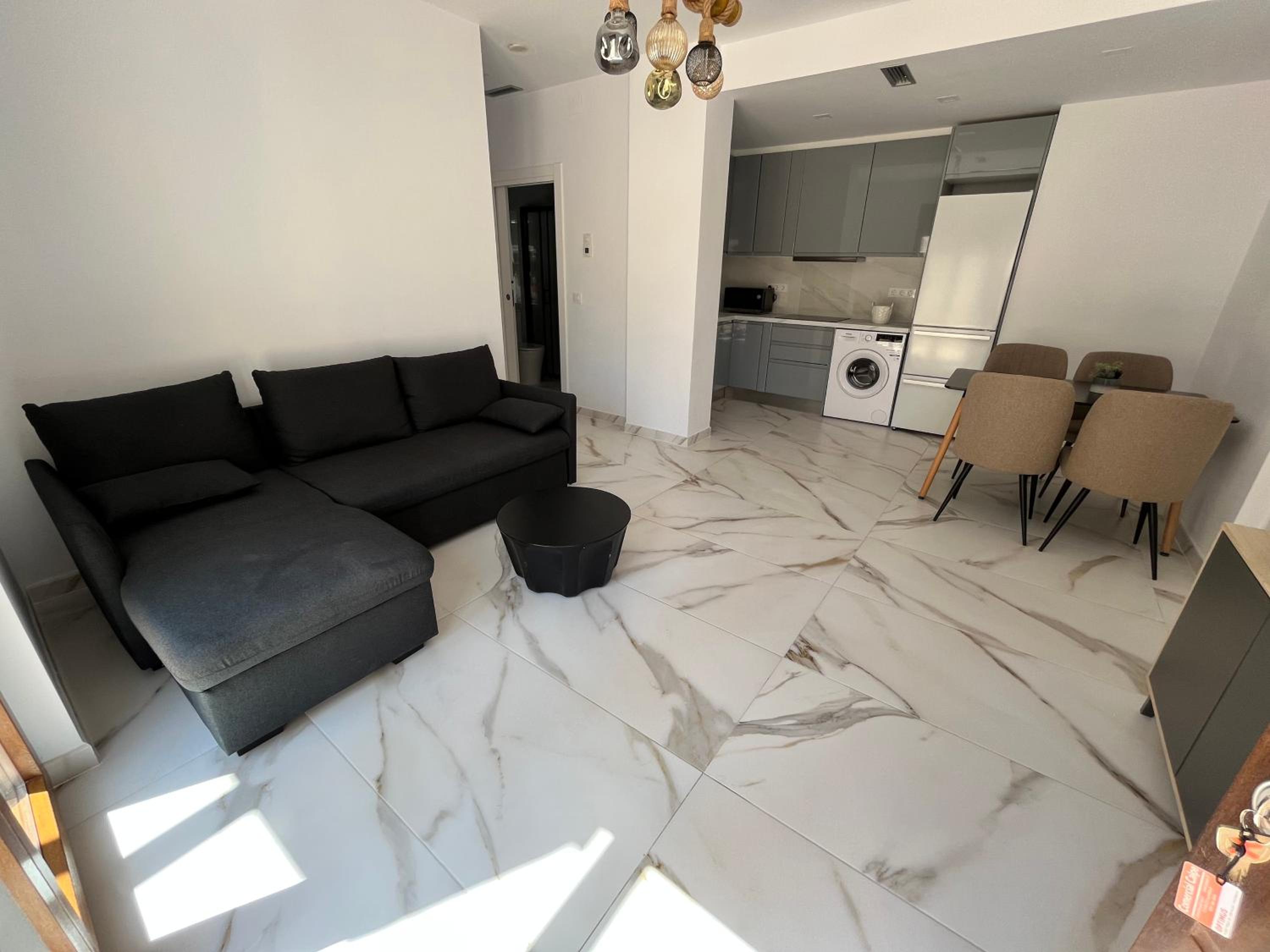 Calpe apartamento lujoso bajo terasa piscina aire cerca playa pueblo
