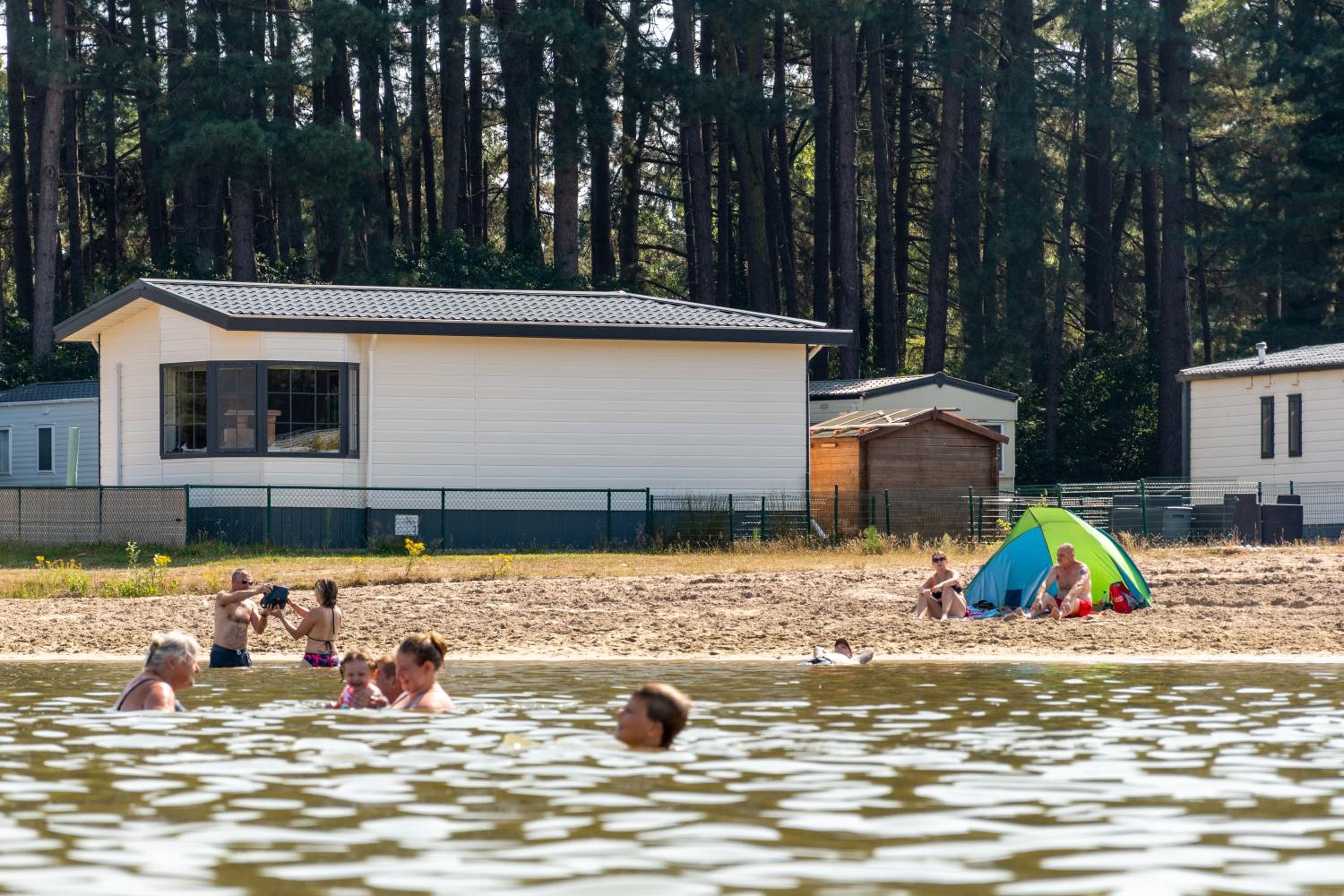 Vakantiepark Breebos: Empty Lots for tents and mobile homes