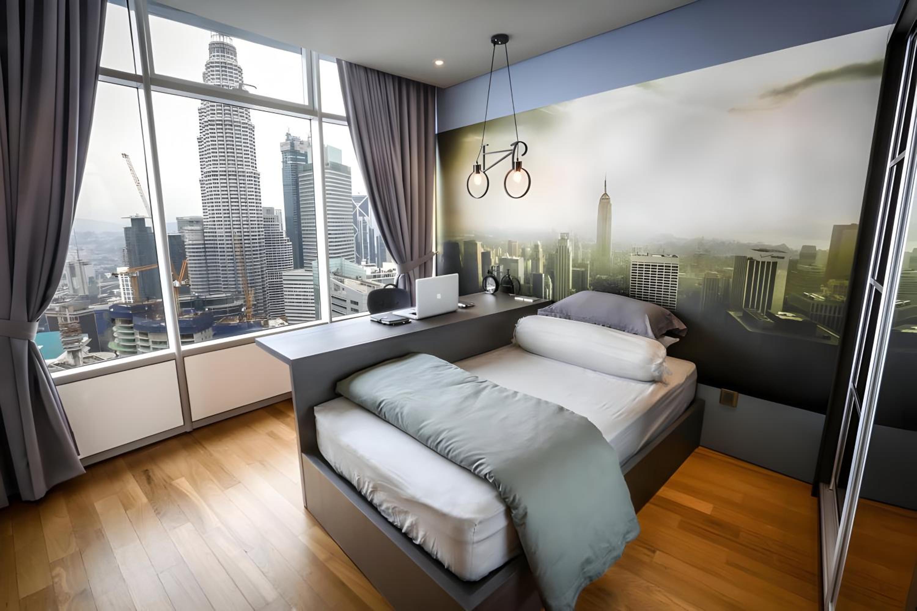 Vortex Klcc Penthouse Twins Tower View