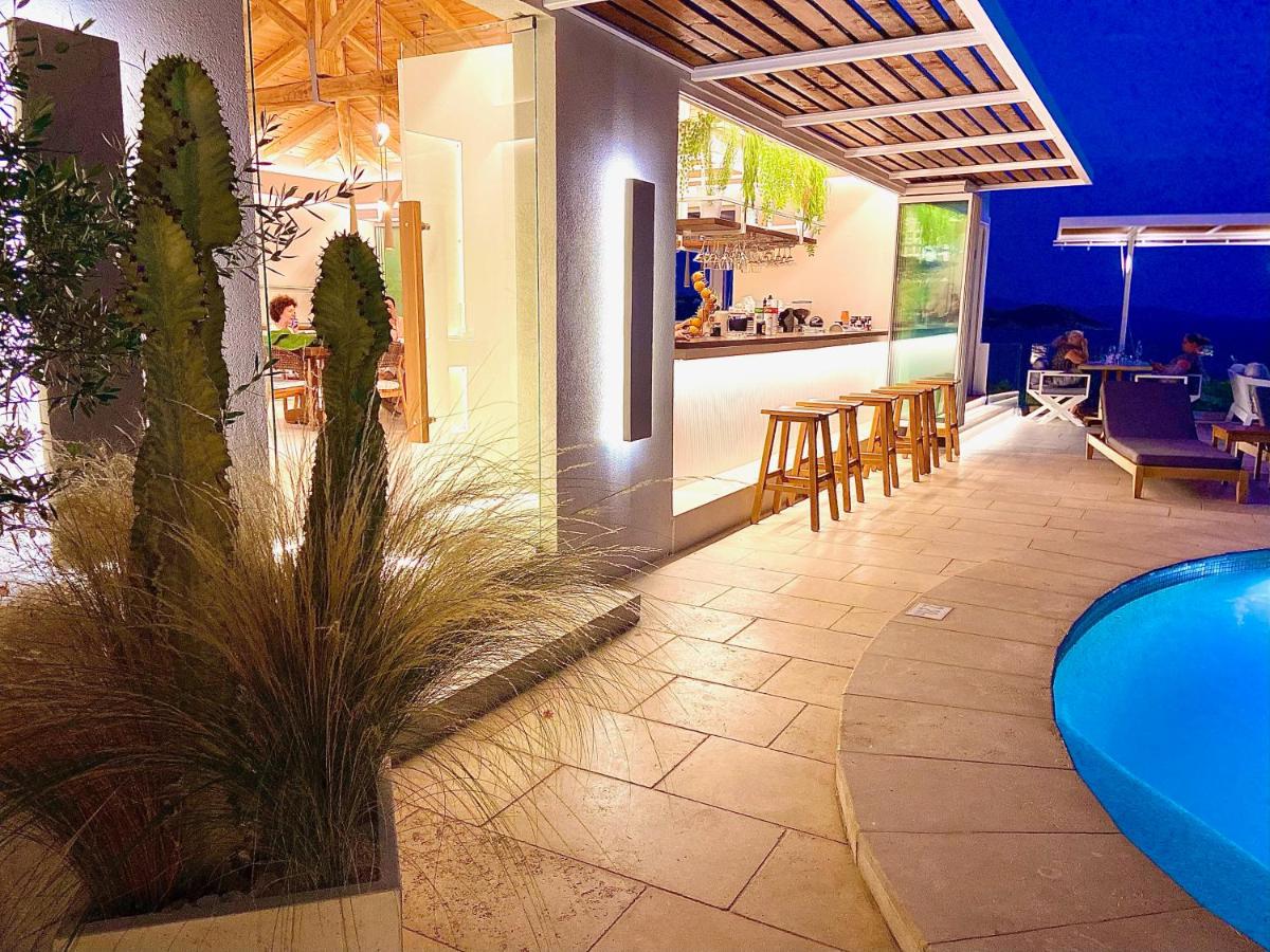 outdoor BBQ area