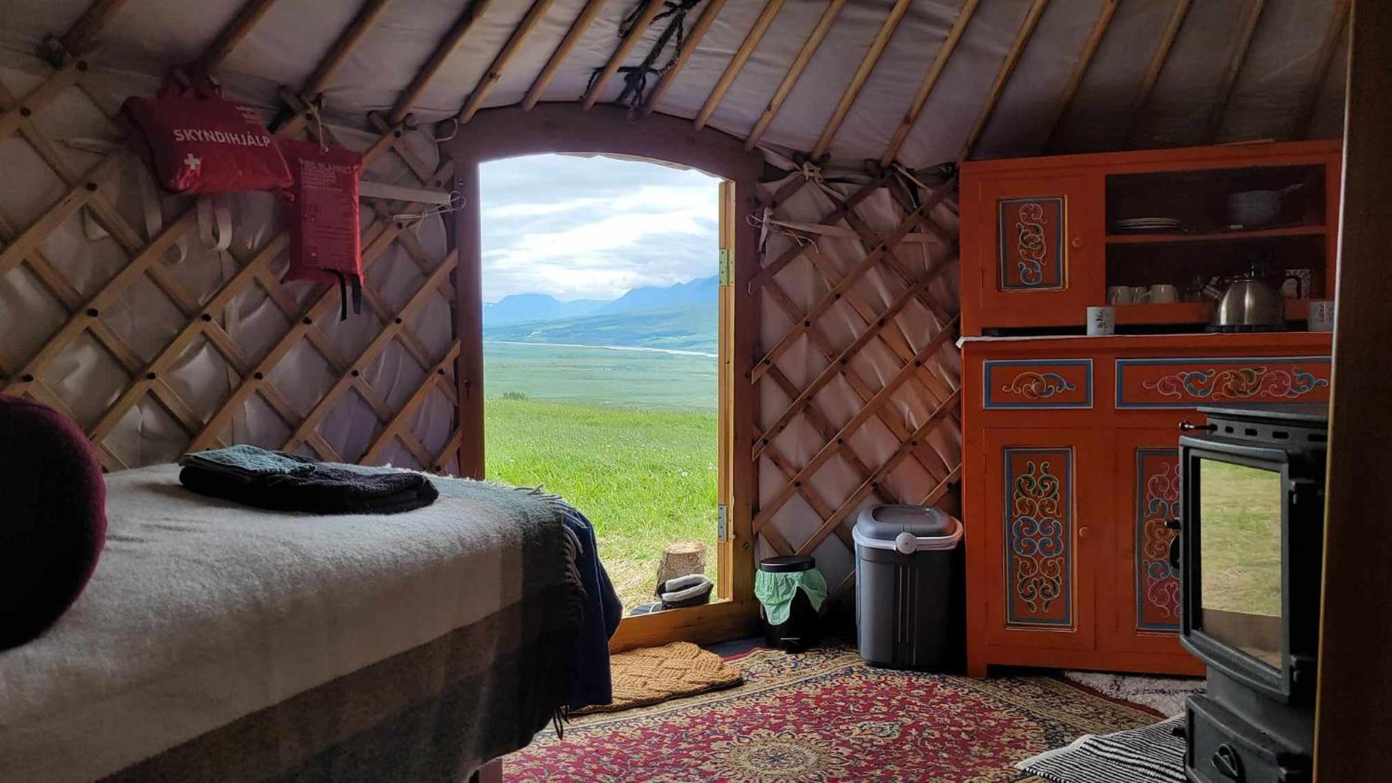 Iceland yurt view 5