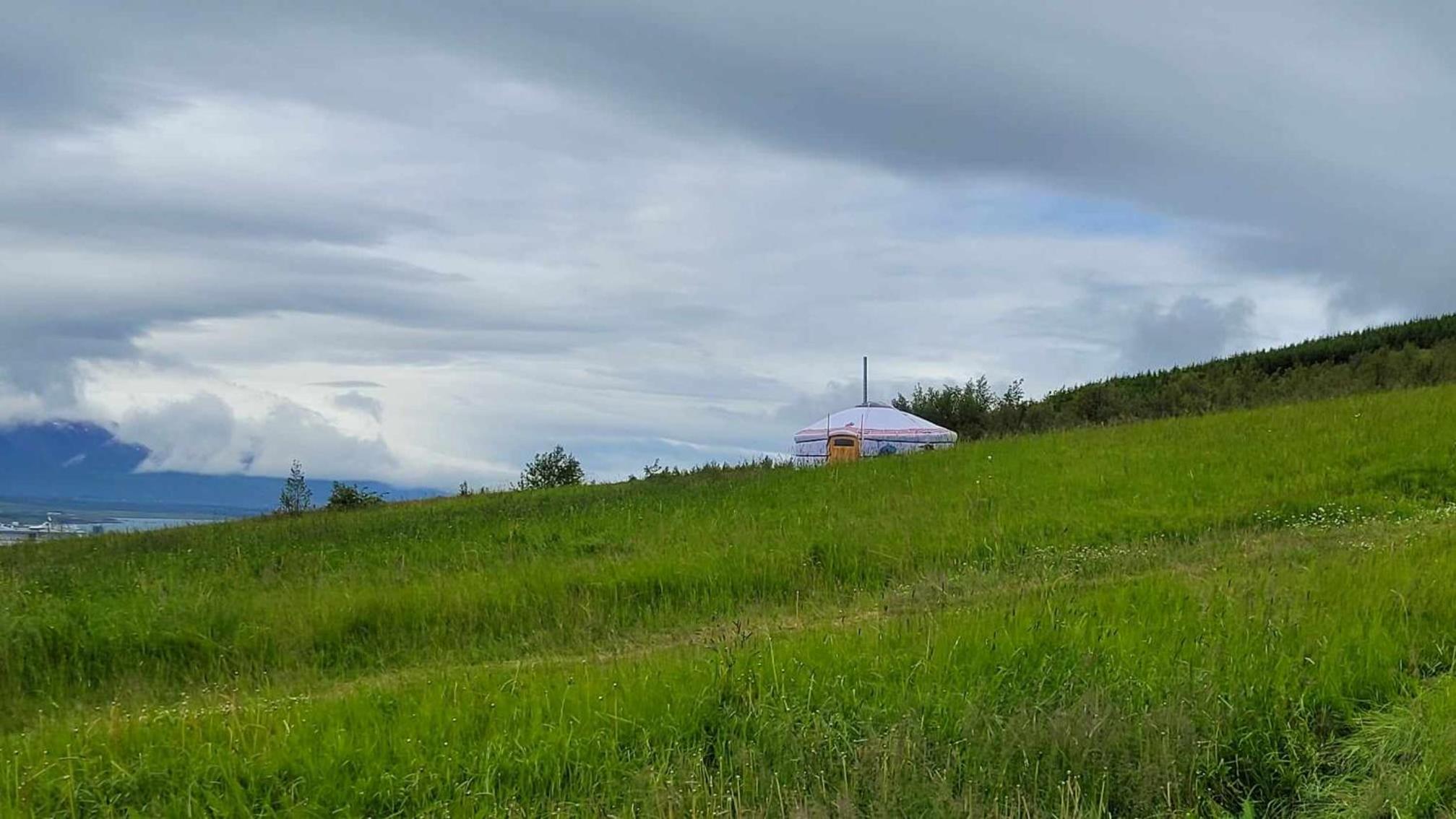 Iceland yurt view 2