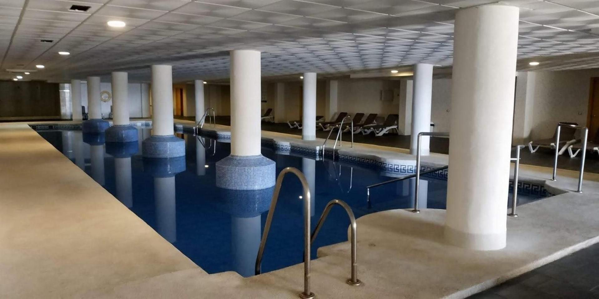 Golf, piscina climatizada y playa