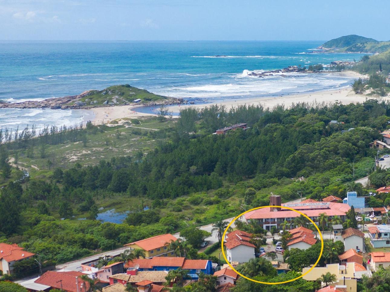 Villa Luana no centro da Praia da Ferrugem