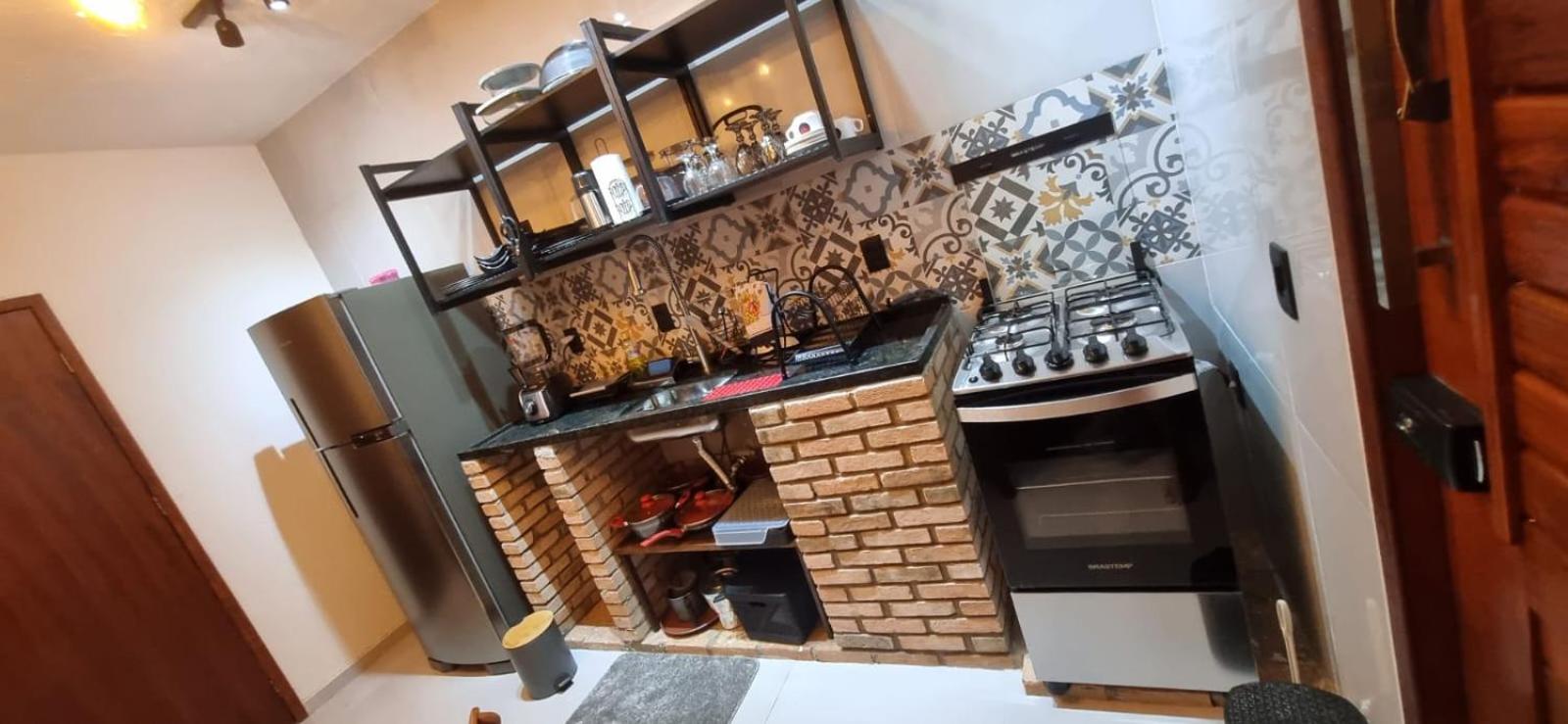 Flats-Pousada Três Milagres-Apartamentos completos em São Miguel dos Milagres-Centro-Primeiro conjunto antes da praia, 200m somente- com café opcional, bic