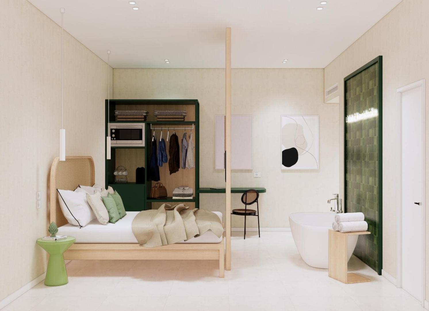hotel room