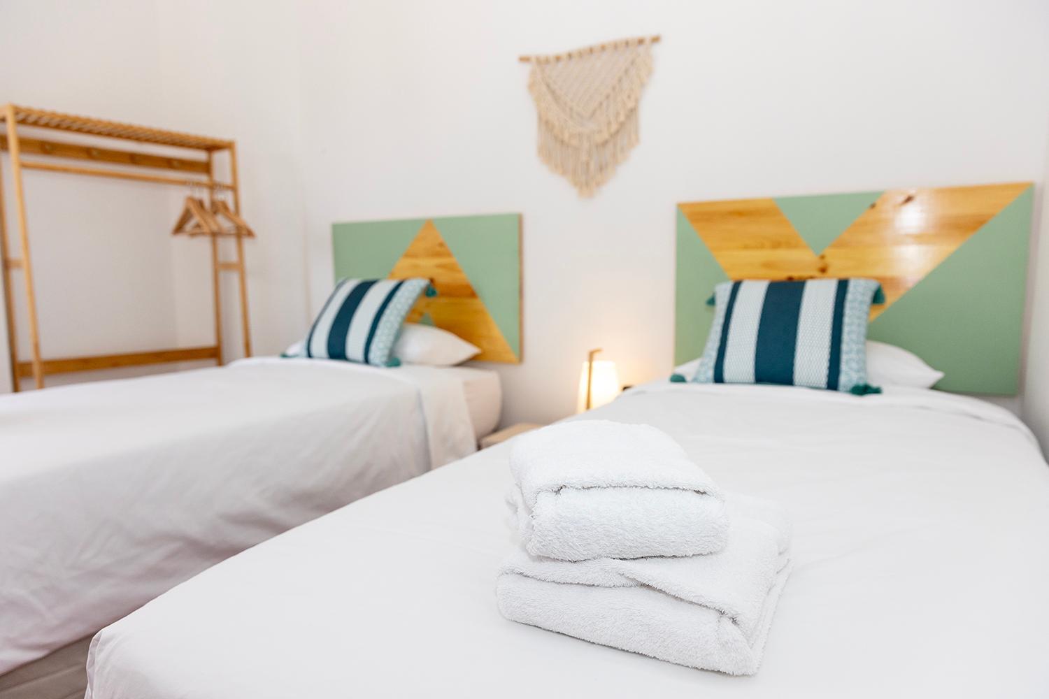 Artistic beachfront apartment