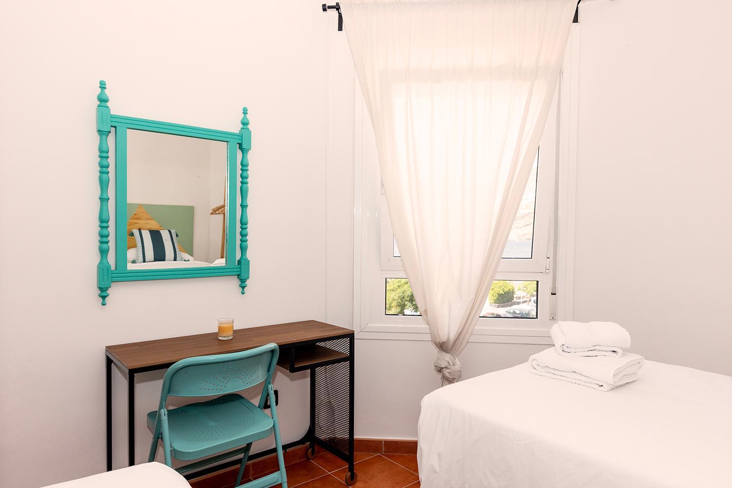 Artistic beachfront apartment