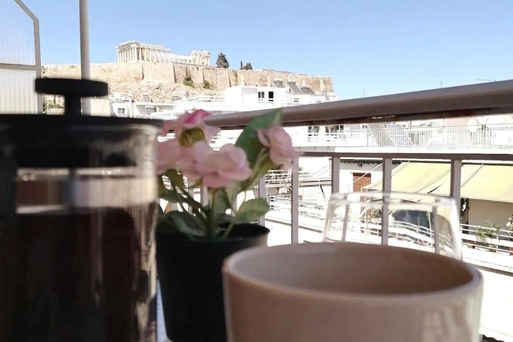 Acropolis Area Flat with Parthenon Views