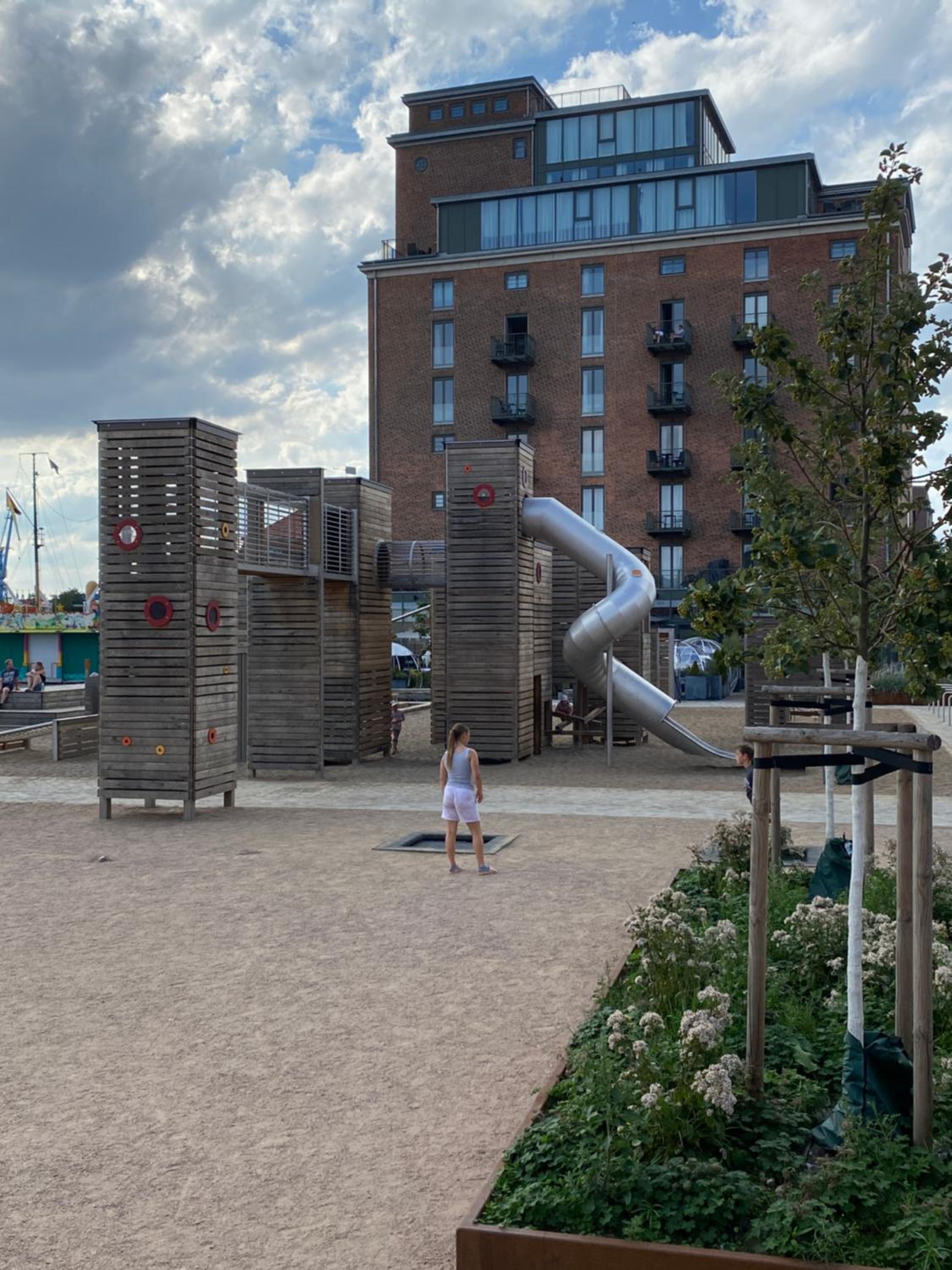 Meerblick, Balkon und private Sauna im historischen Getreidespeicher