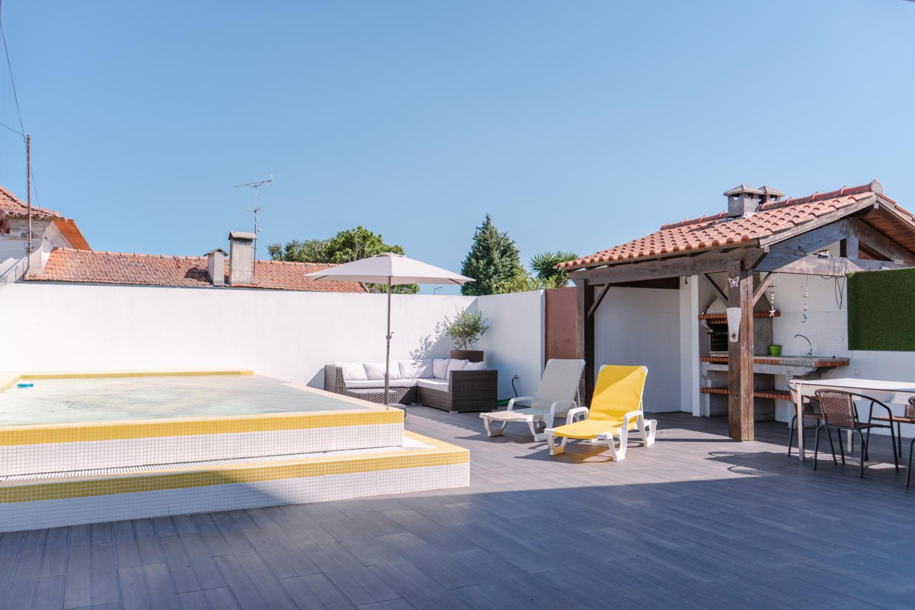 Retiro da Atafona Beach Pool House White view 2