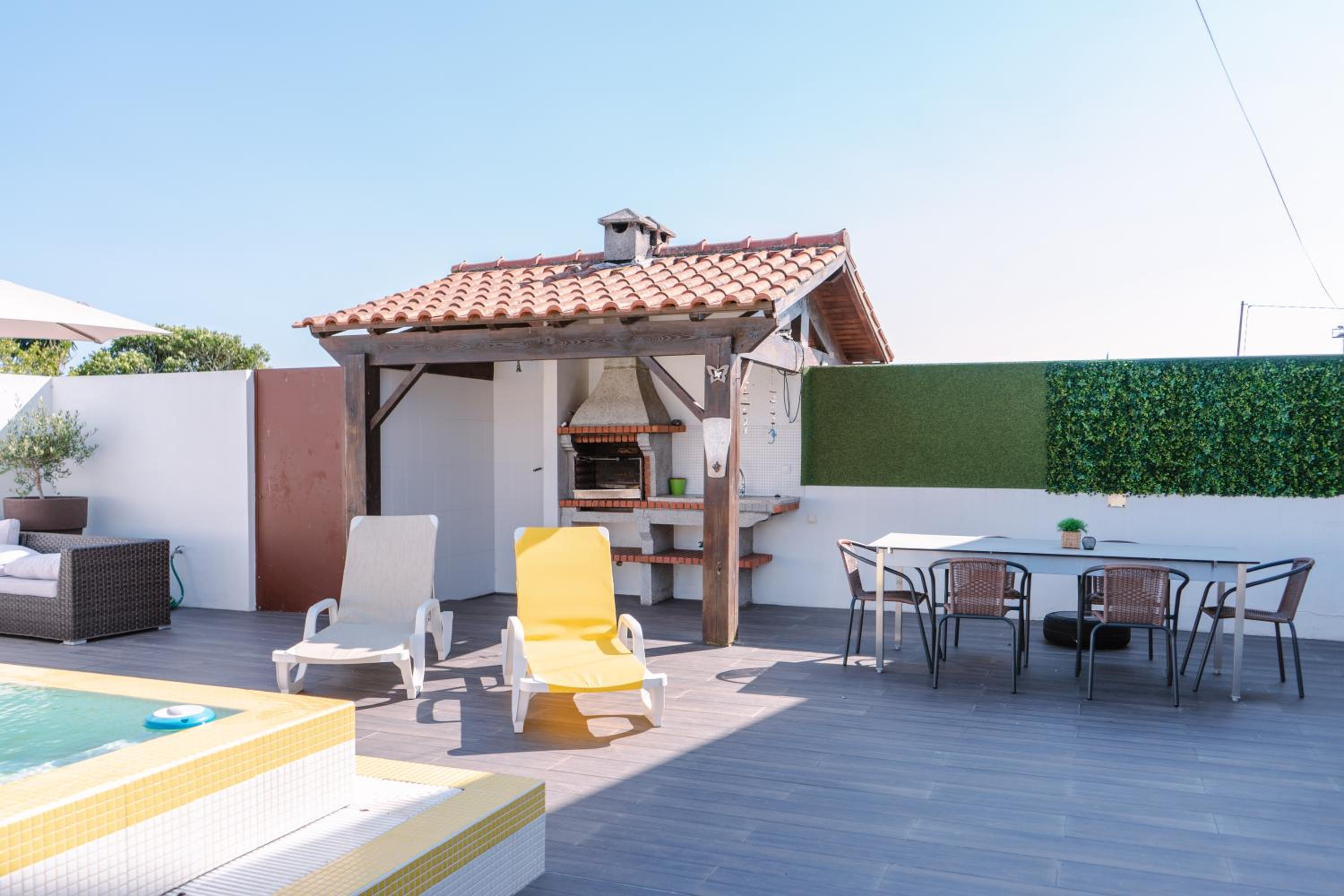 Retiro da Atafona Beach Pool House White view 5