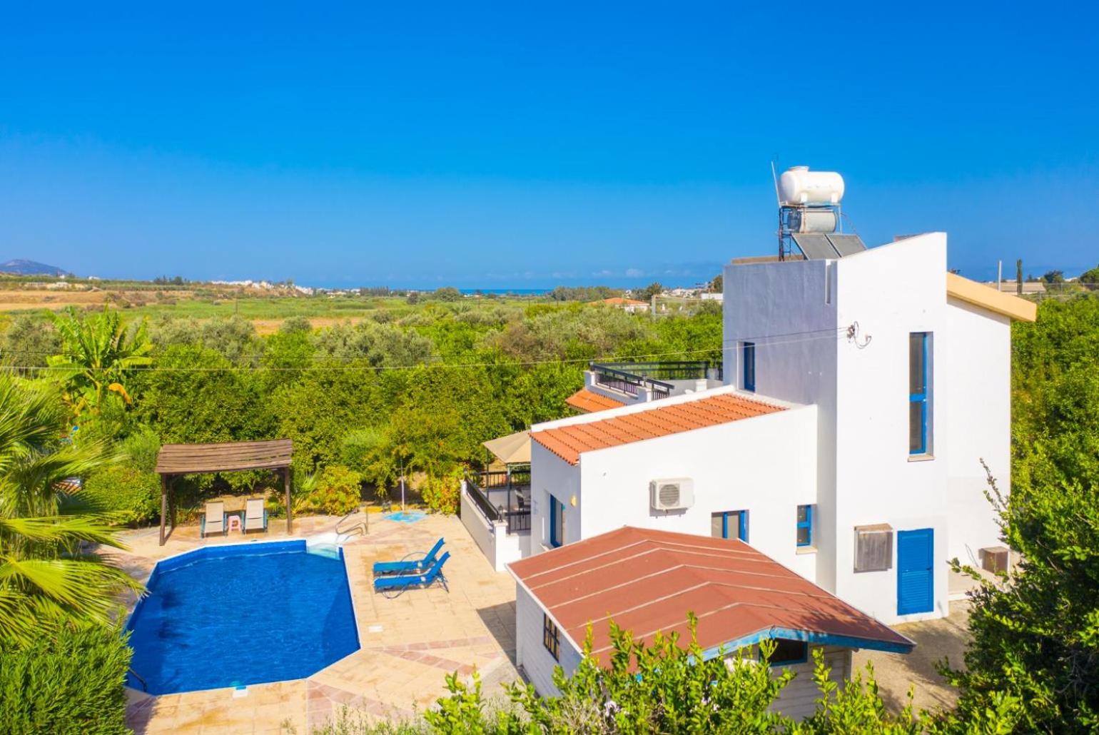 Villa Charoula Pente view 2
