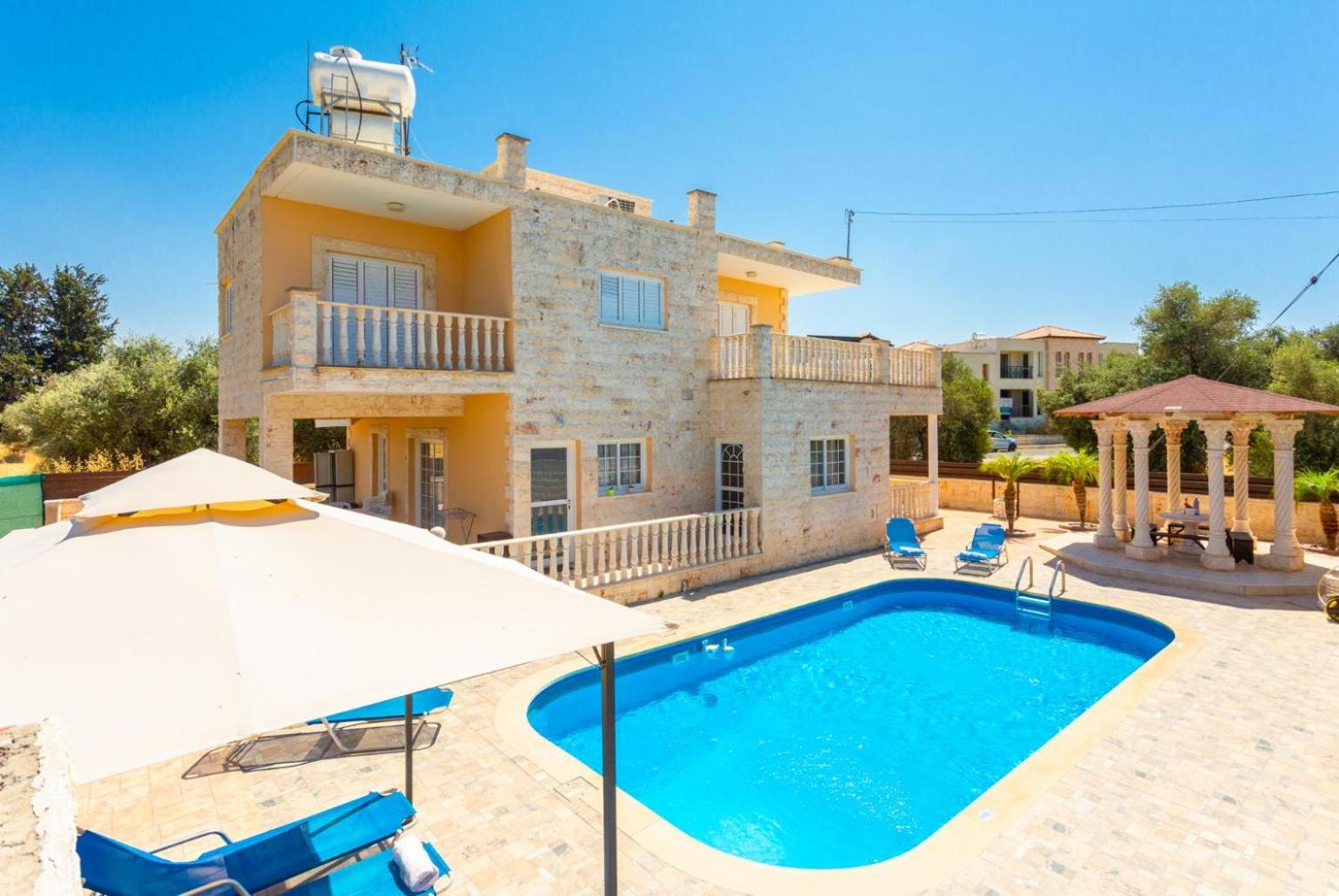 Villa Prodromi Large Private Pool AC WiFi view 5