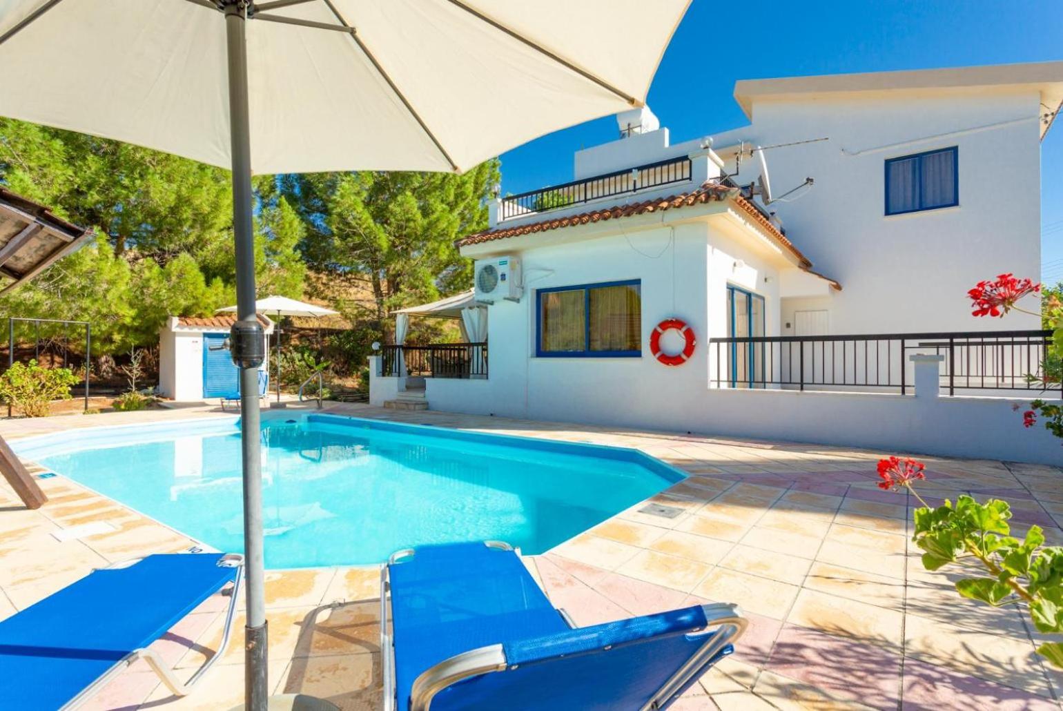 Villa Charoula Ena Large Private Pool AC WiFi view 2