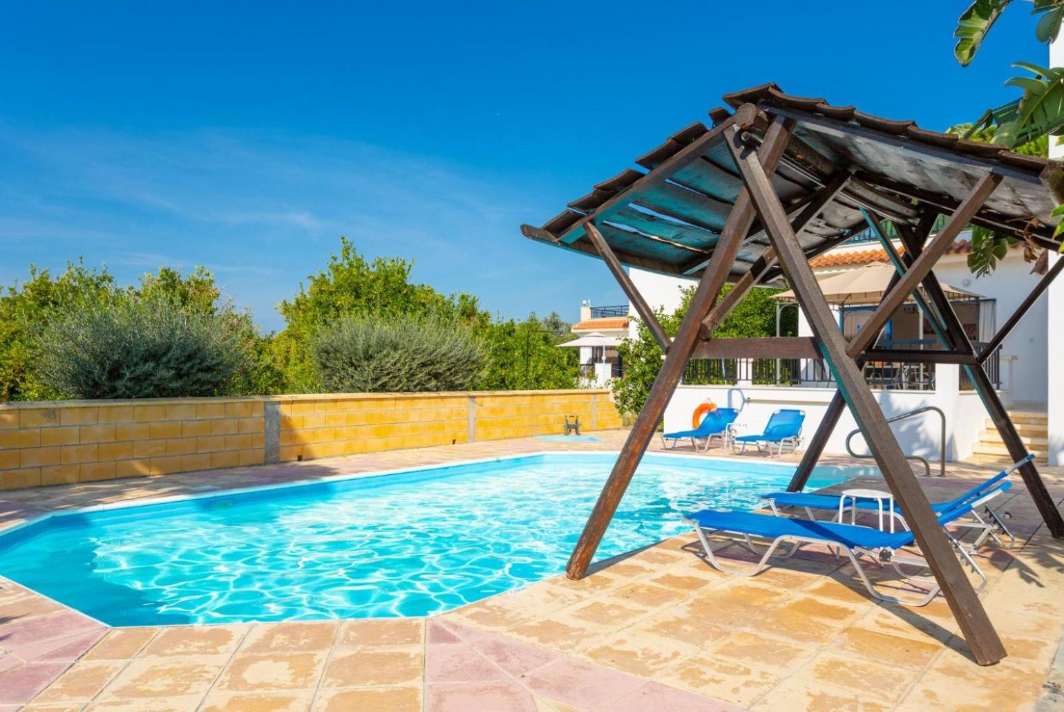 Villa Charoula Tria Large Private Pool AC WiFi view 5