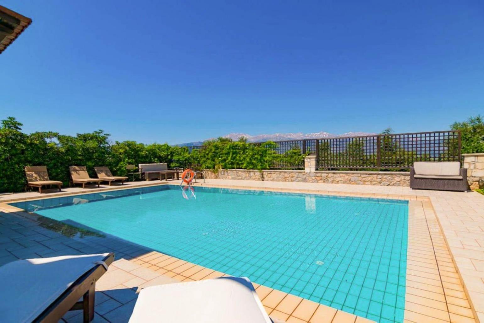 Villa Nikolas Large Private Pool AC WiFi view 4