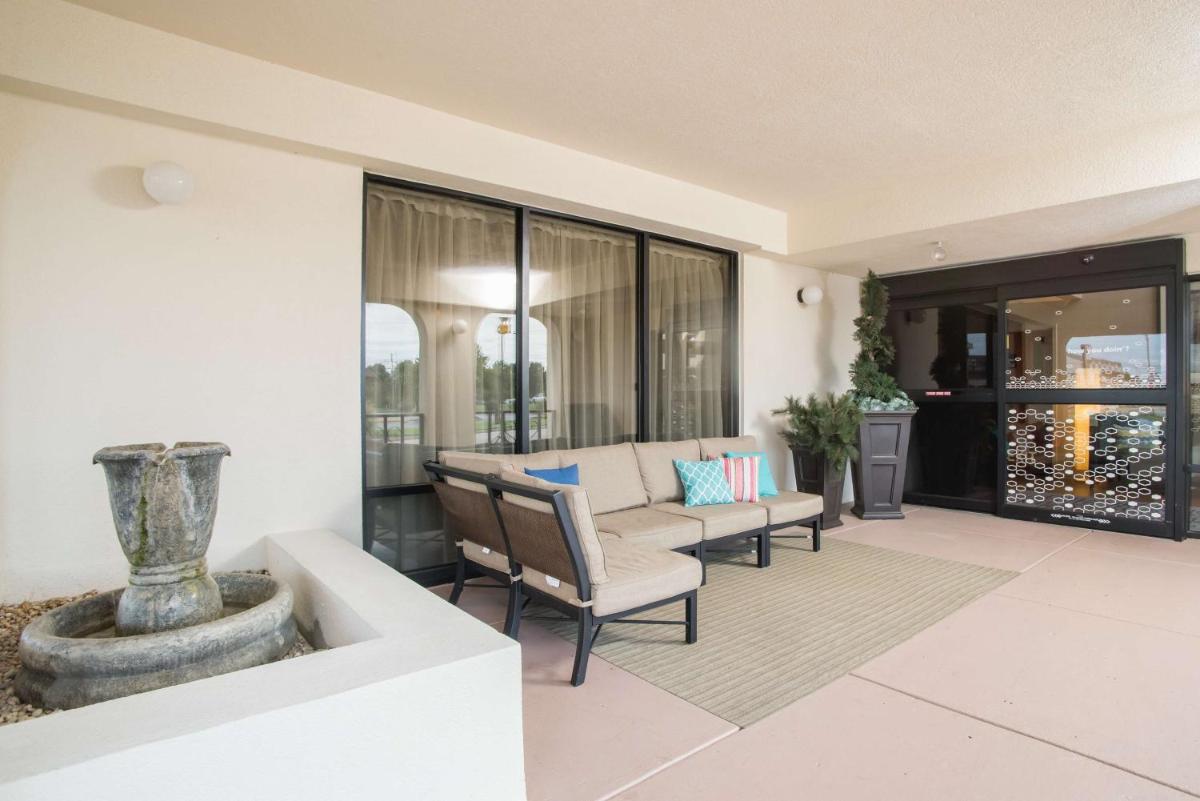 outdoor BBQ area