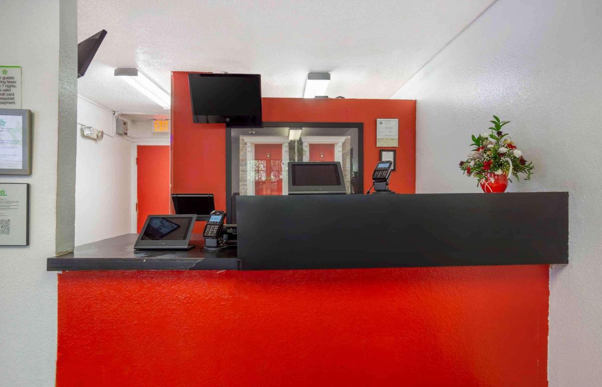 hotel reception