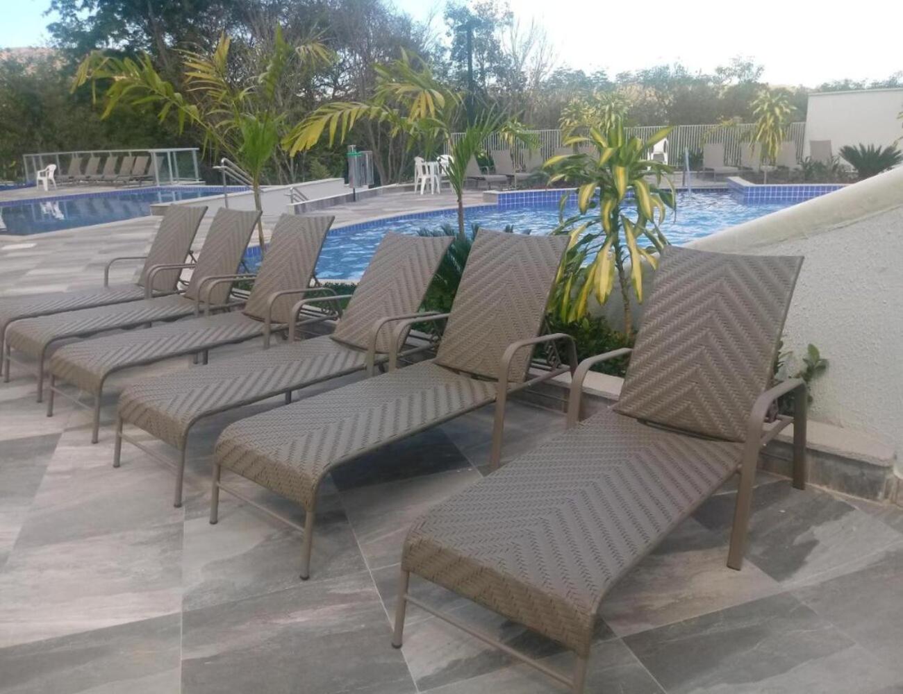 RIO QUENTE Park Veredas Flat 710 PERTO DO HOT PARK COM RIO DENTRO DO HOTEL
